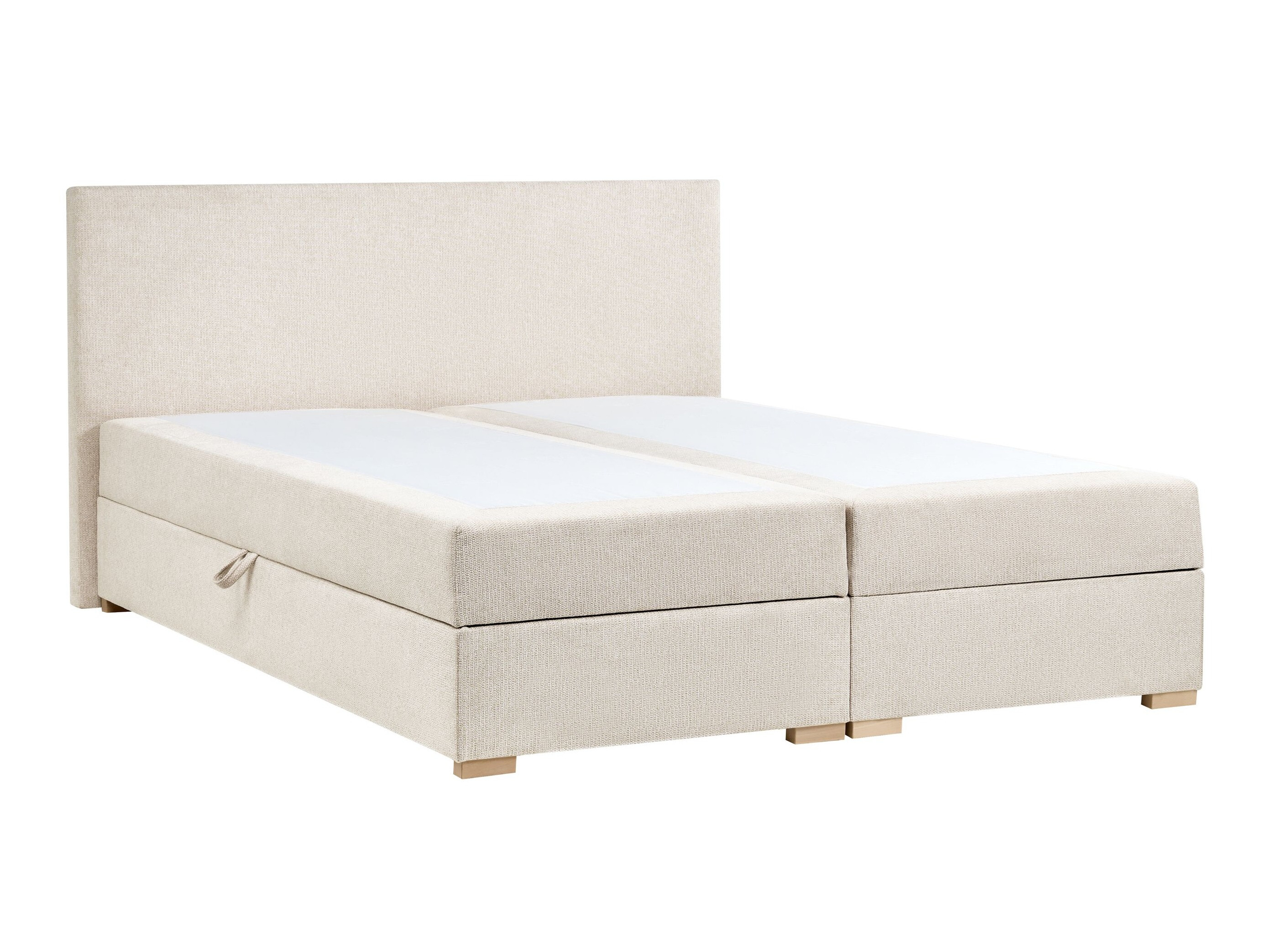 Boxspring postelja Berwyn 3174 (Svetlo bež)