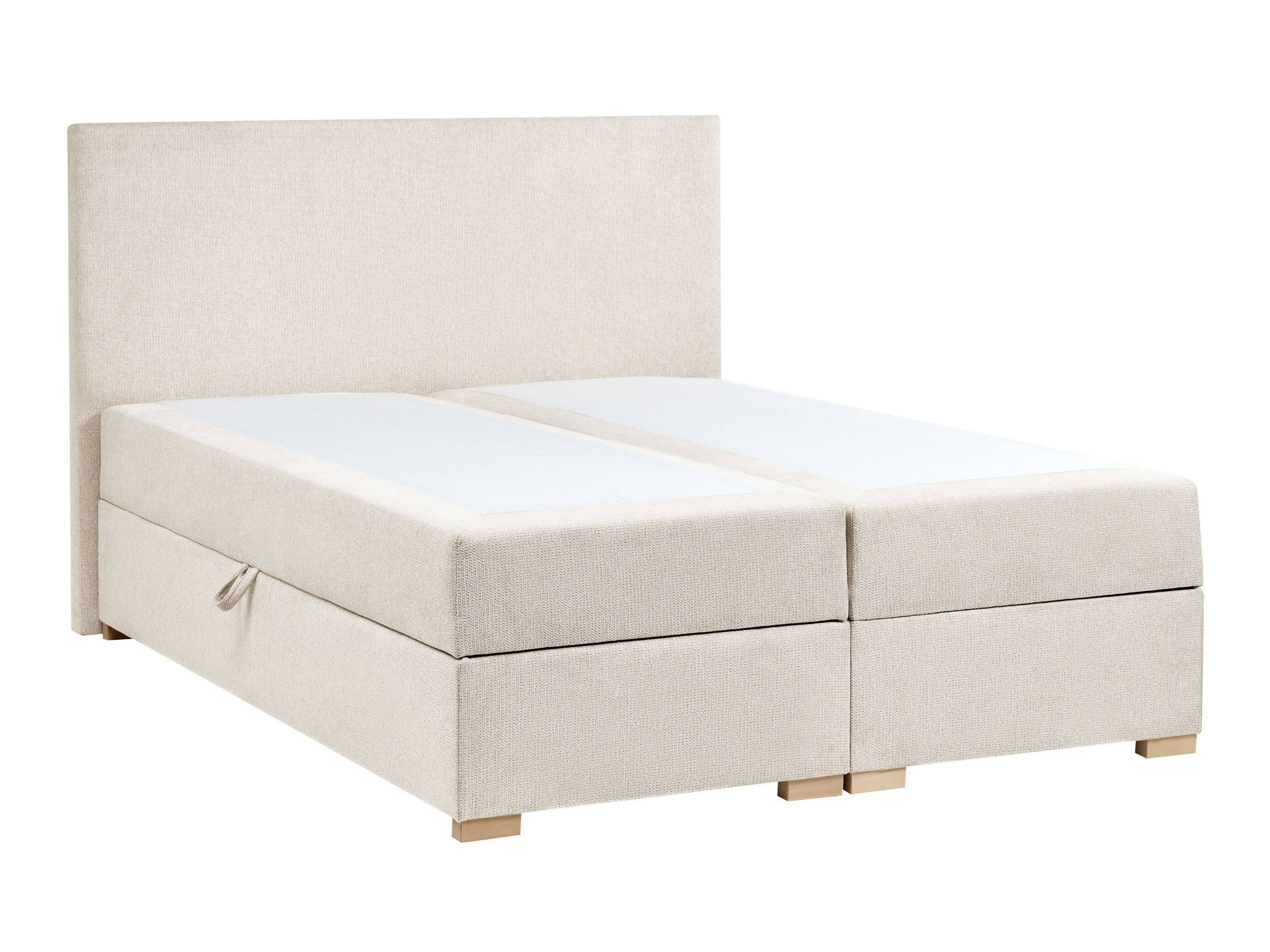 Boxspring postelja Berwyn 3174 (Svetlo bež)