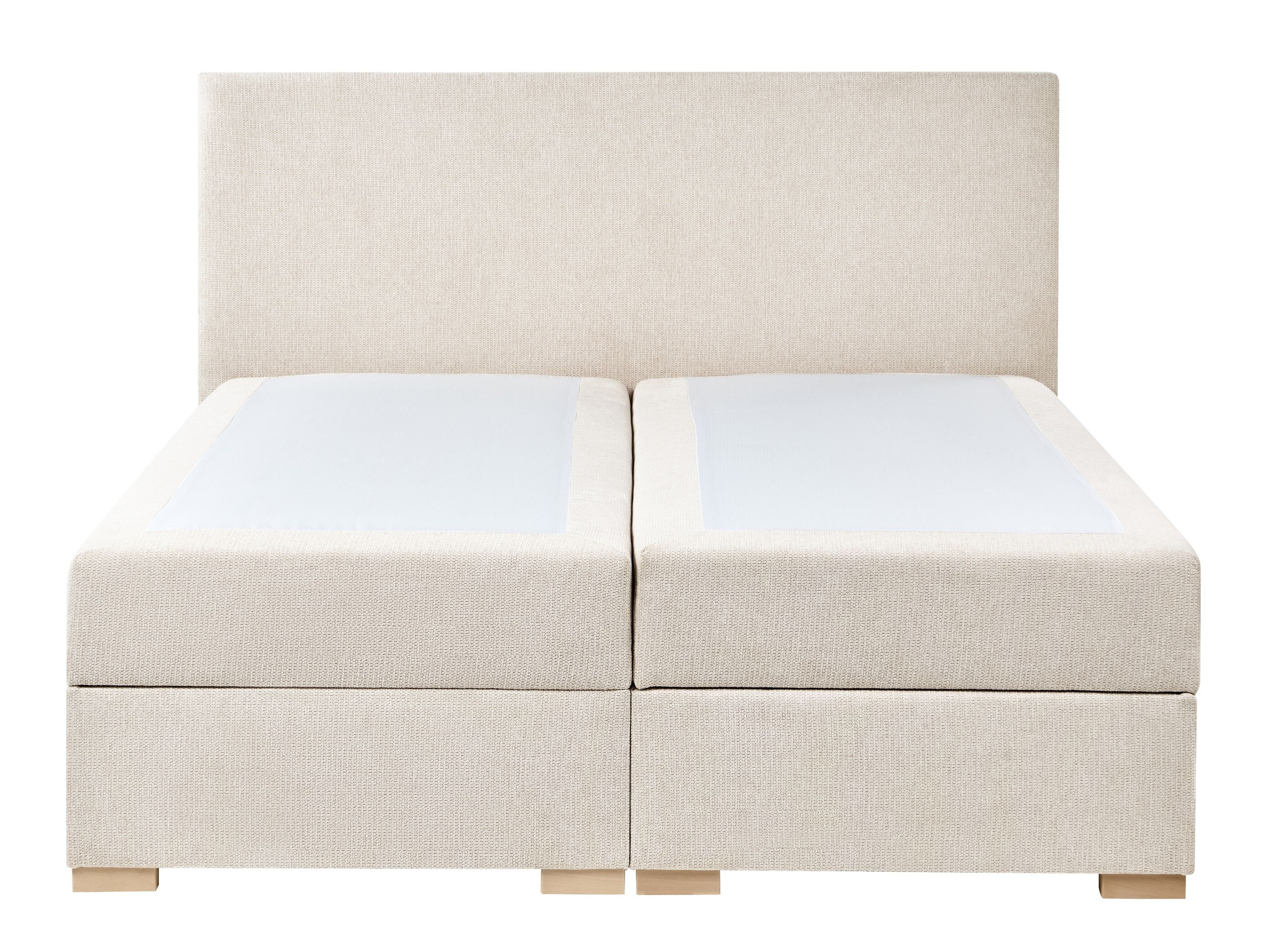 Boxspring postelja Berwyn 3174 (Svetlo bež)