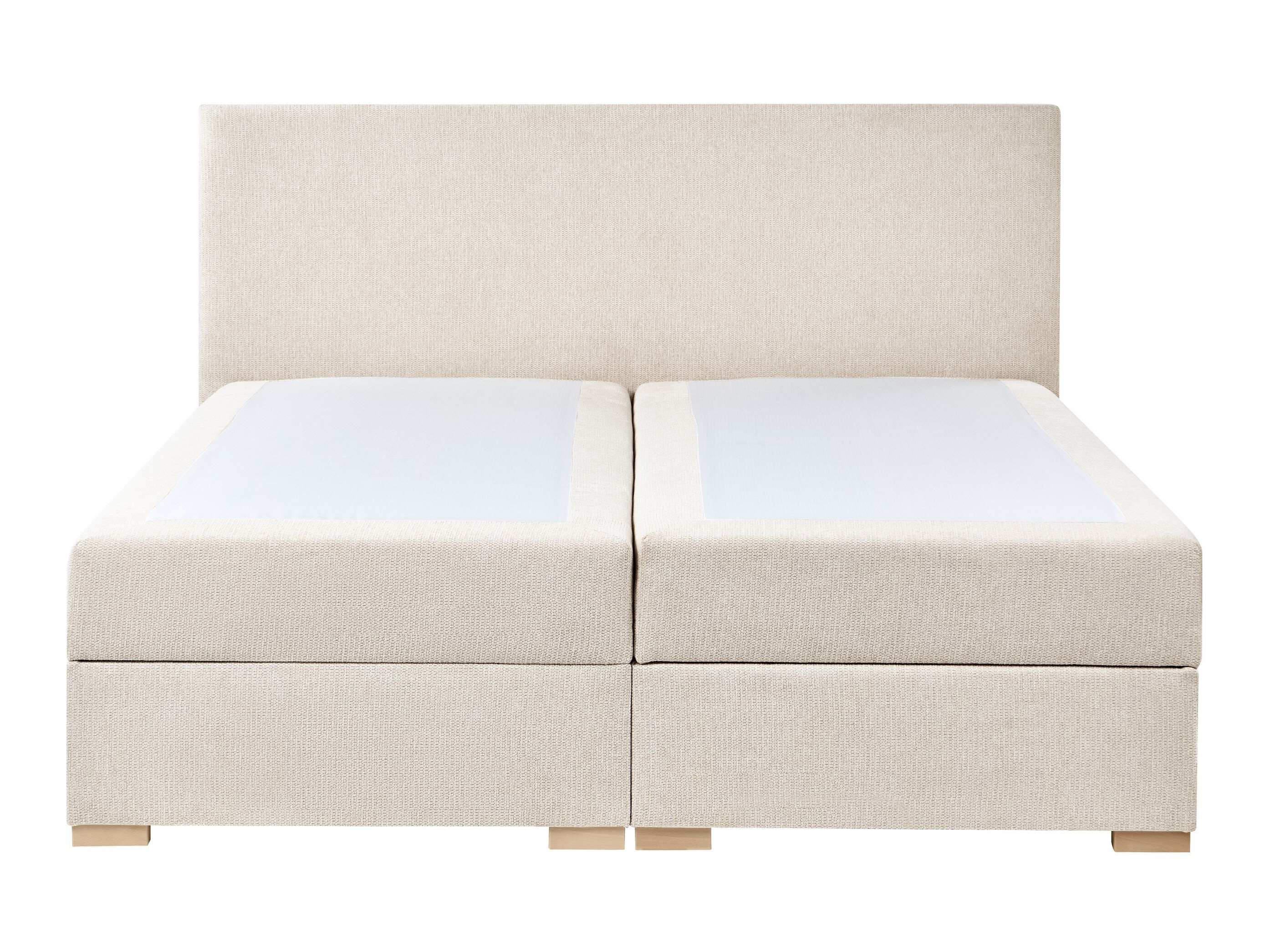 Boxspring postelja Berwyn 3174 (Svetlo bež)