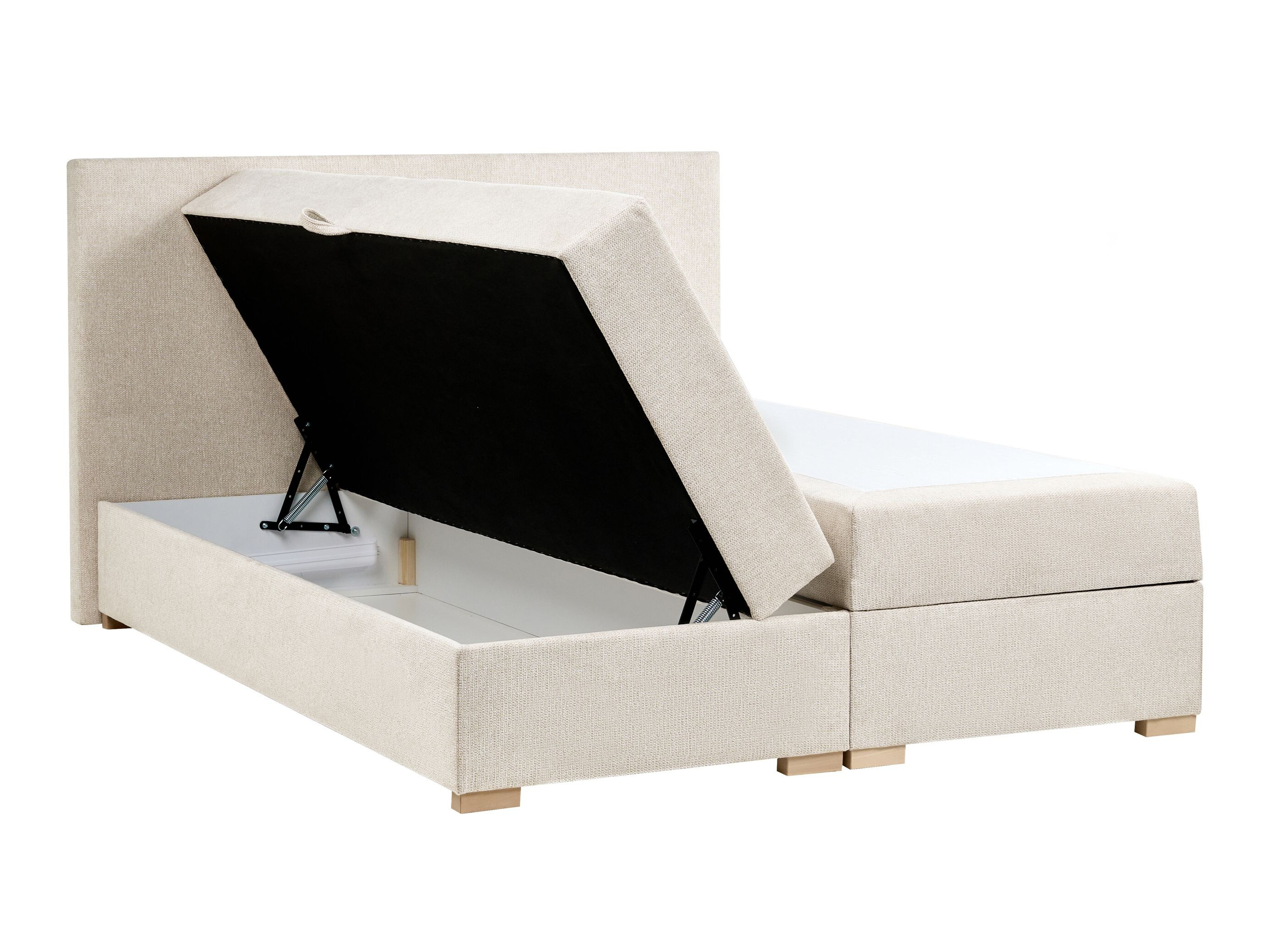 Boxspring postelja Berwyn 3174 (Svetlo bež)