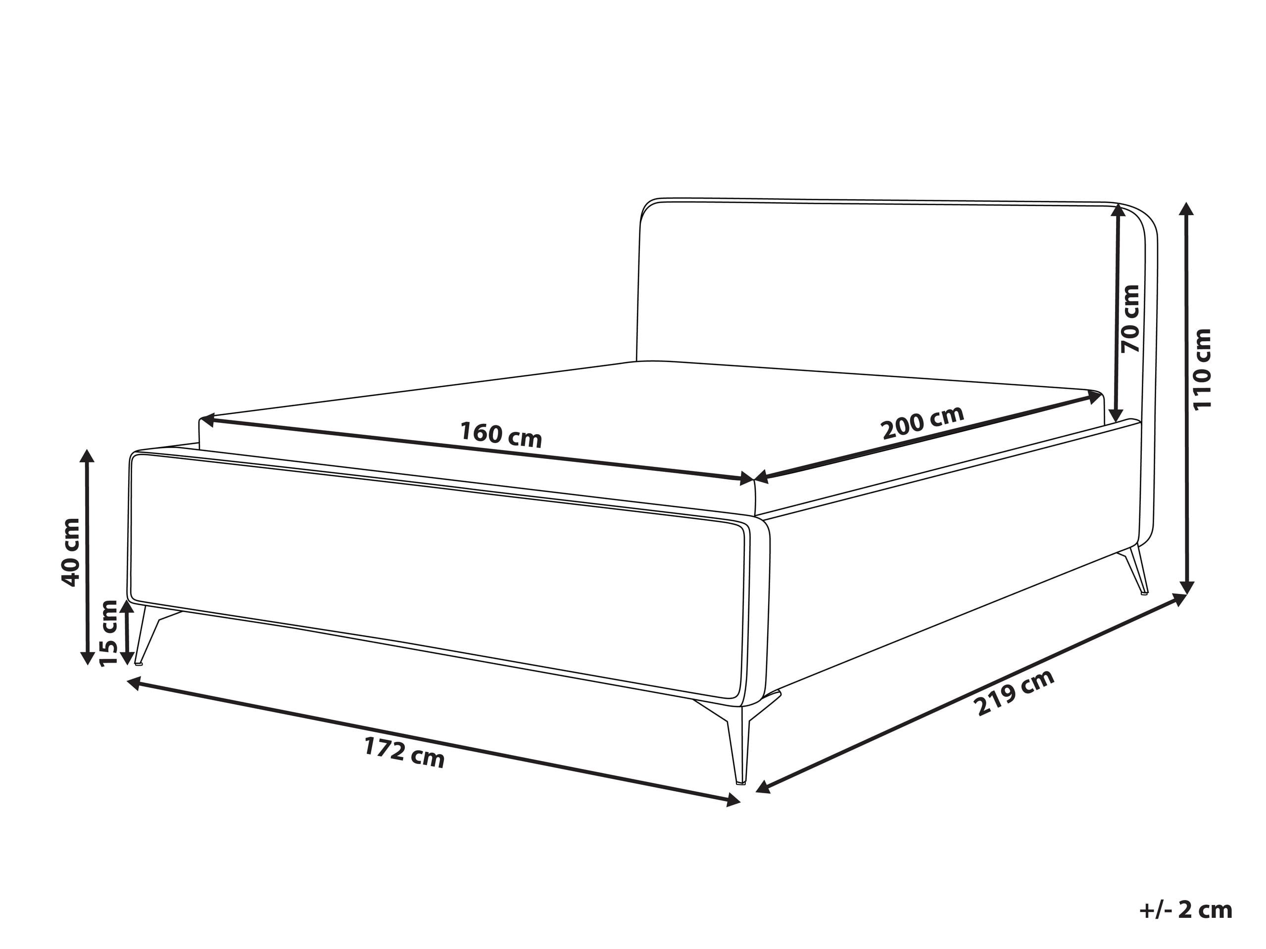 Postelja Berwyn 601 (Bež)