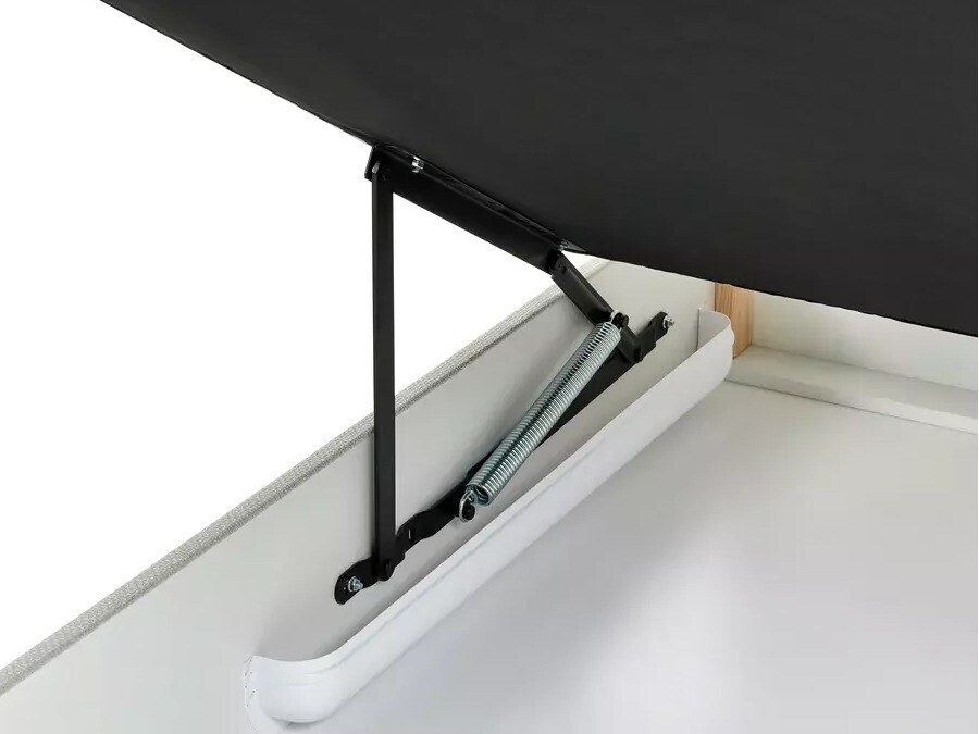 Boxspring postelja Berwyn 3191 (Bela)
