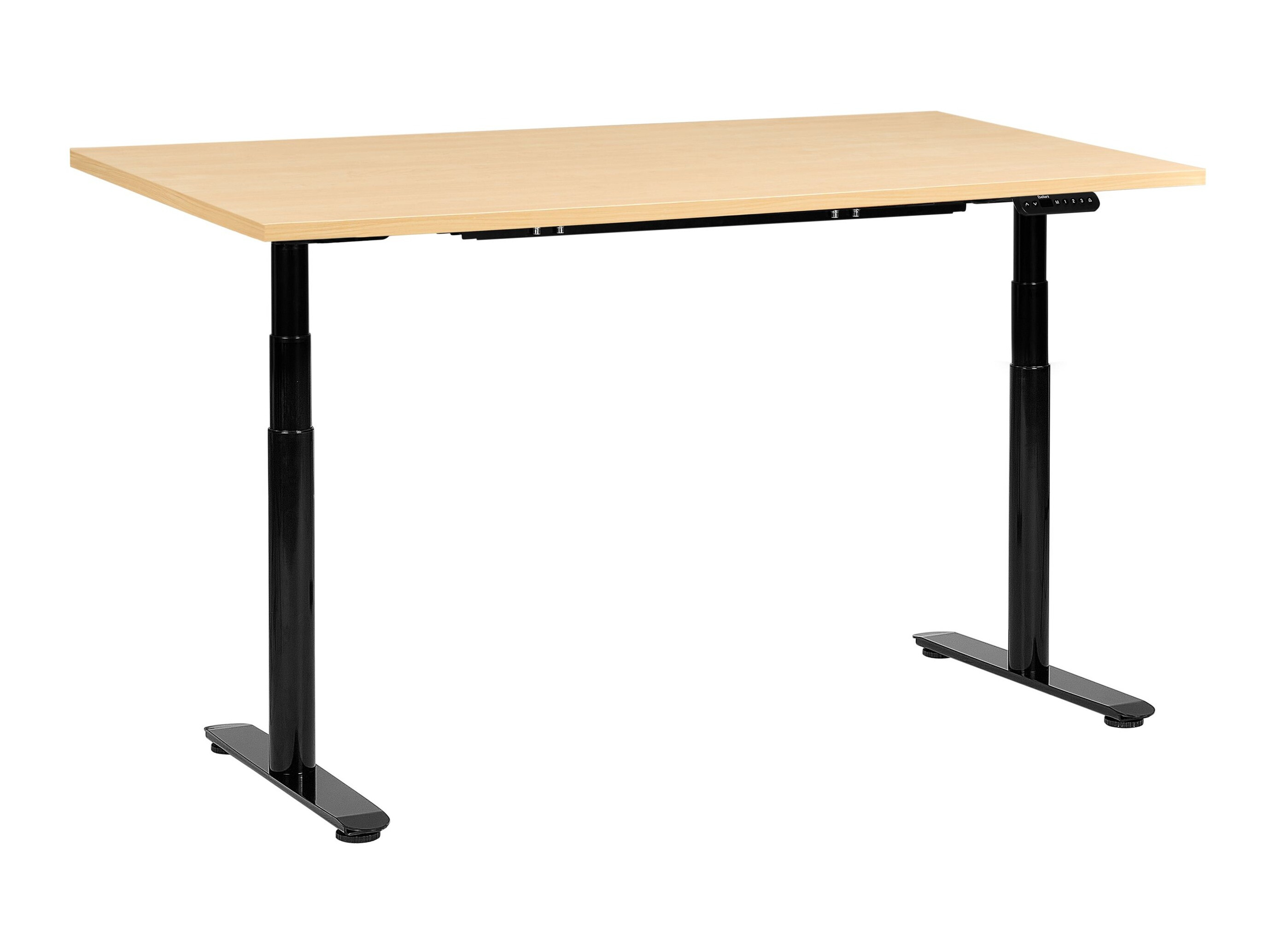 Dvižna pisalna miza Berwyn 2680 (Svetlo rjava)