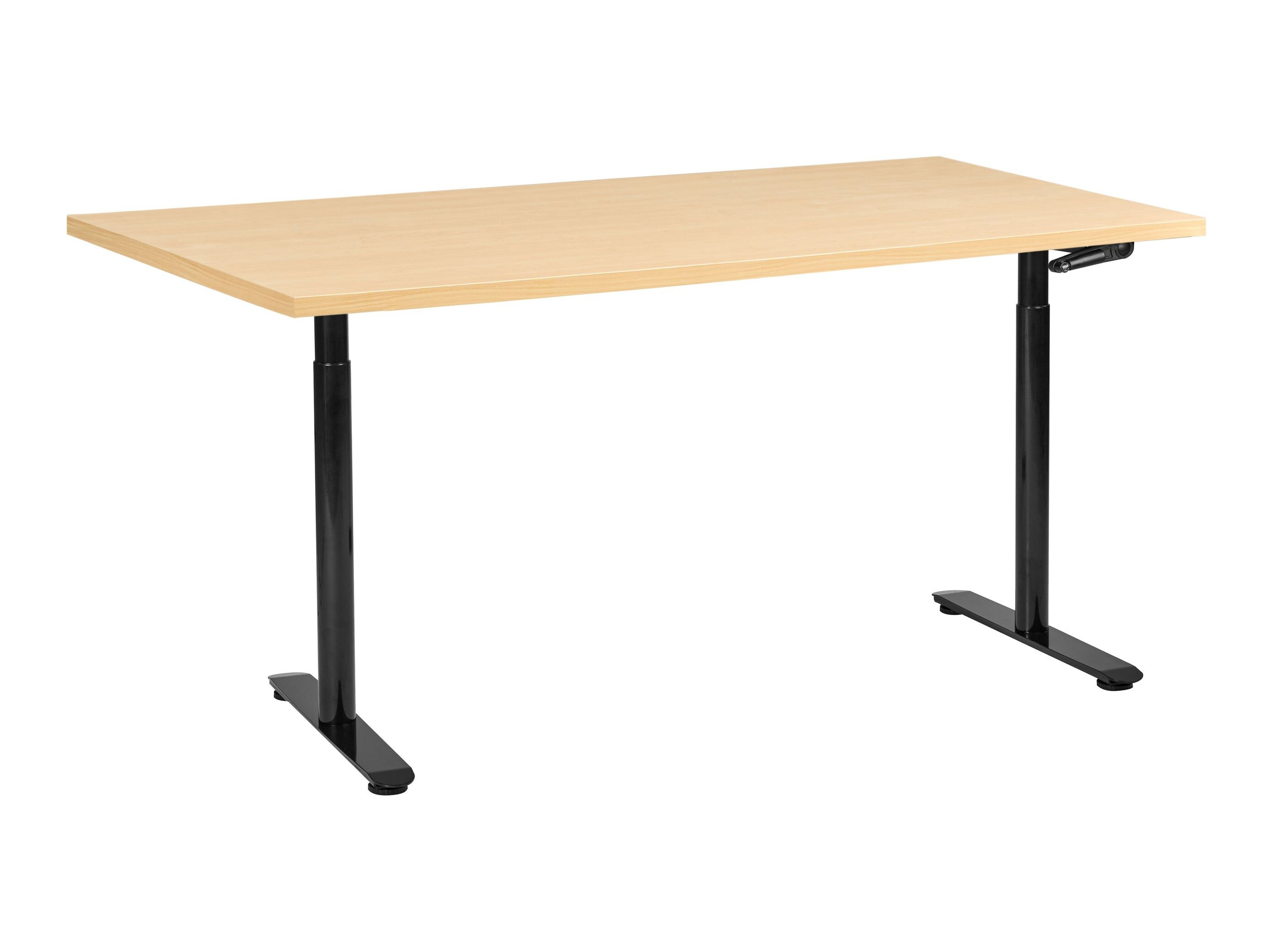 Dvižna pisalna miza Berwyn 2681 (Svetlo rjava)