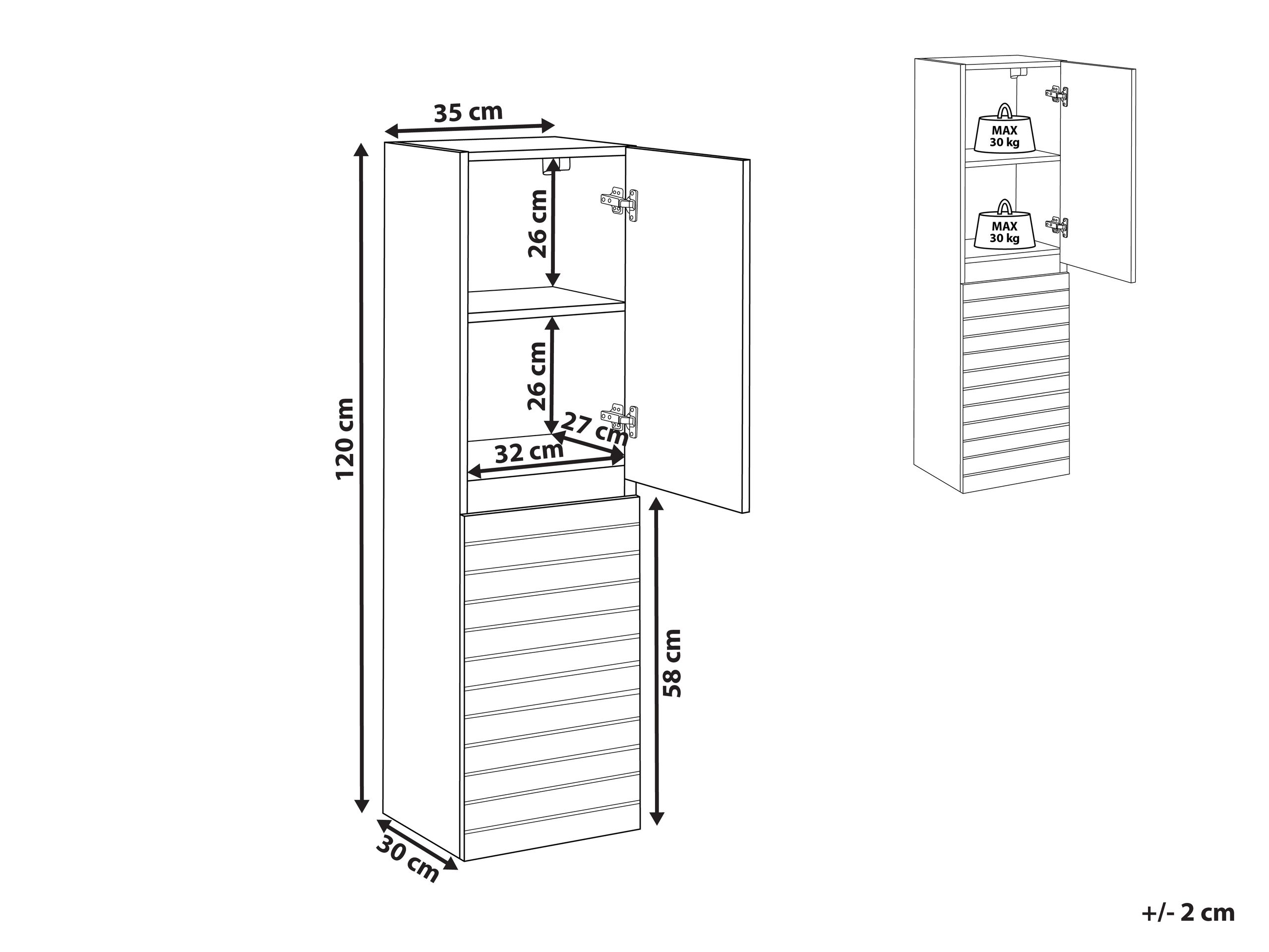 Stenska kopalniška omarica Berwyn 3187