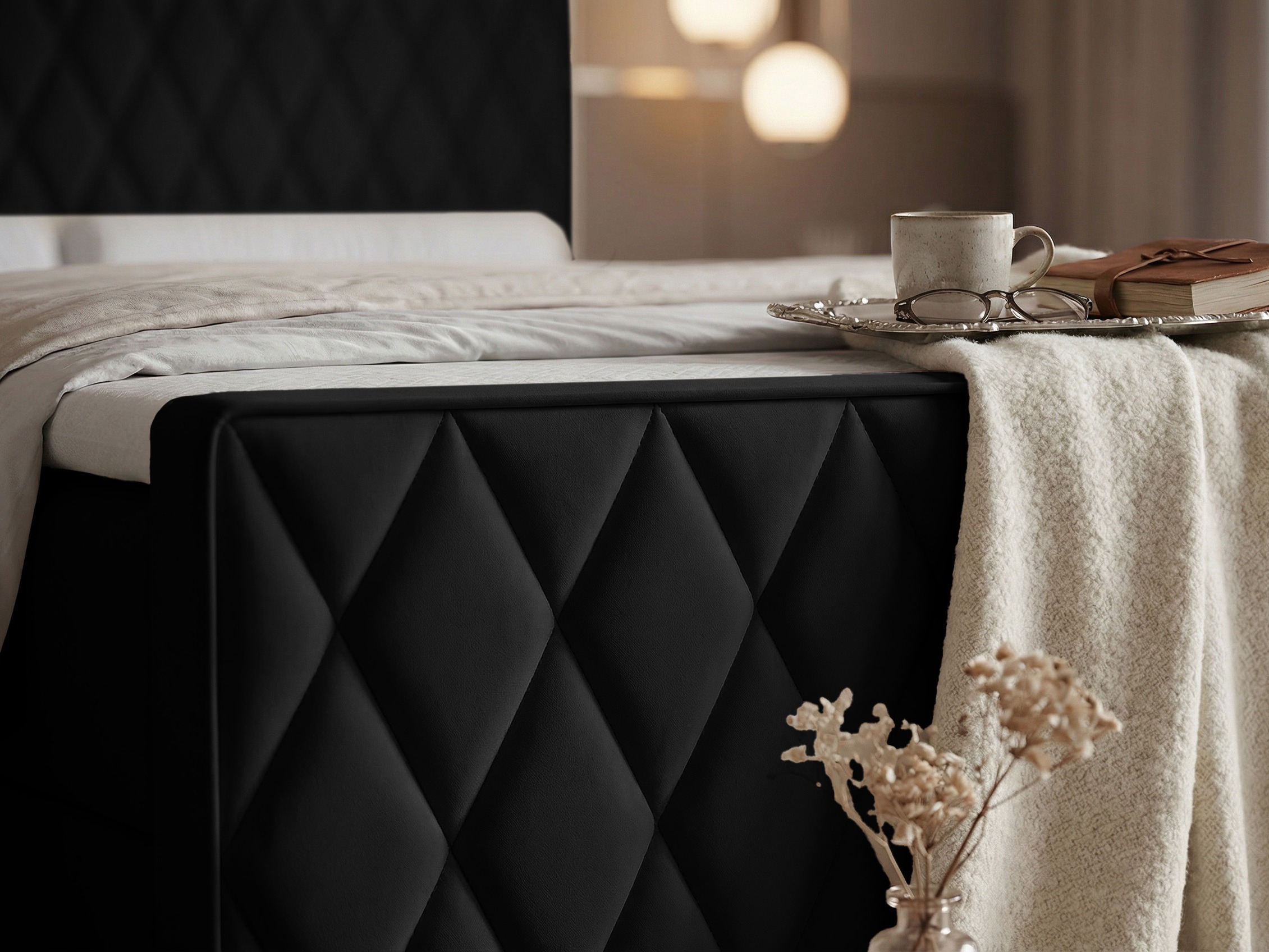 Boxspring postelja Martinez 129 (Magic Velvet 2219)