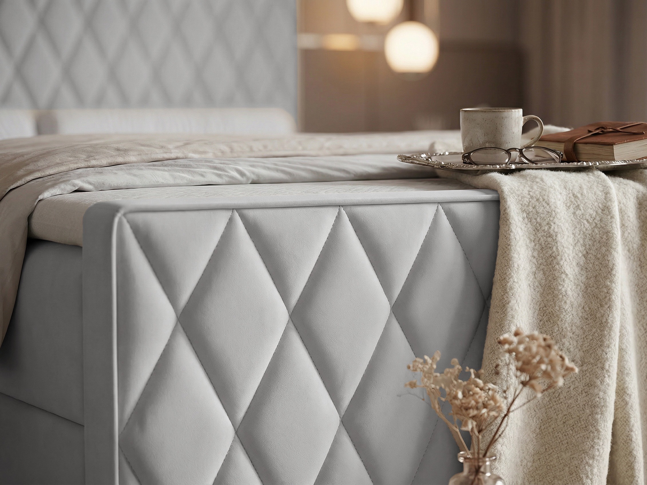 Boxspring postelja Martinez 129 (Magic Velvet 2240)