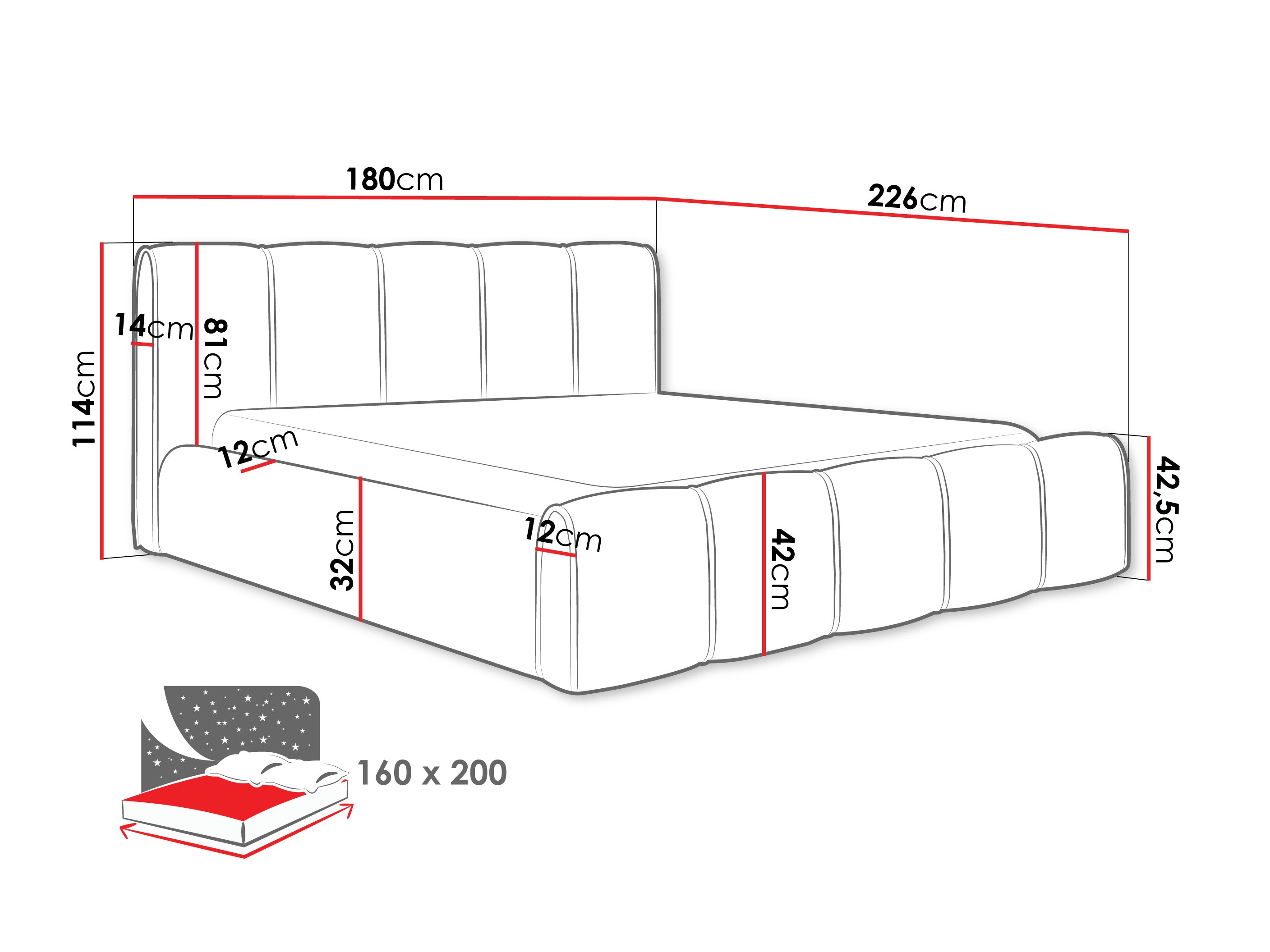 Postelja Clario (Paros 02)