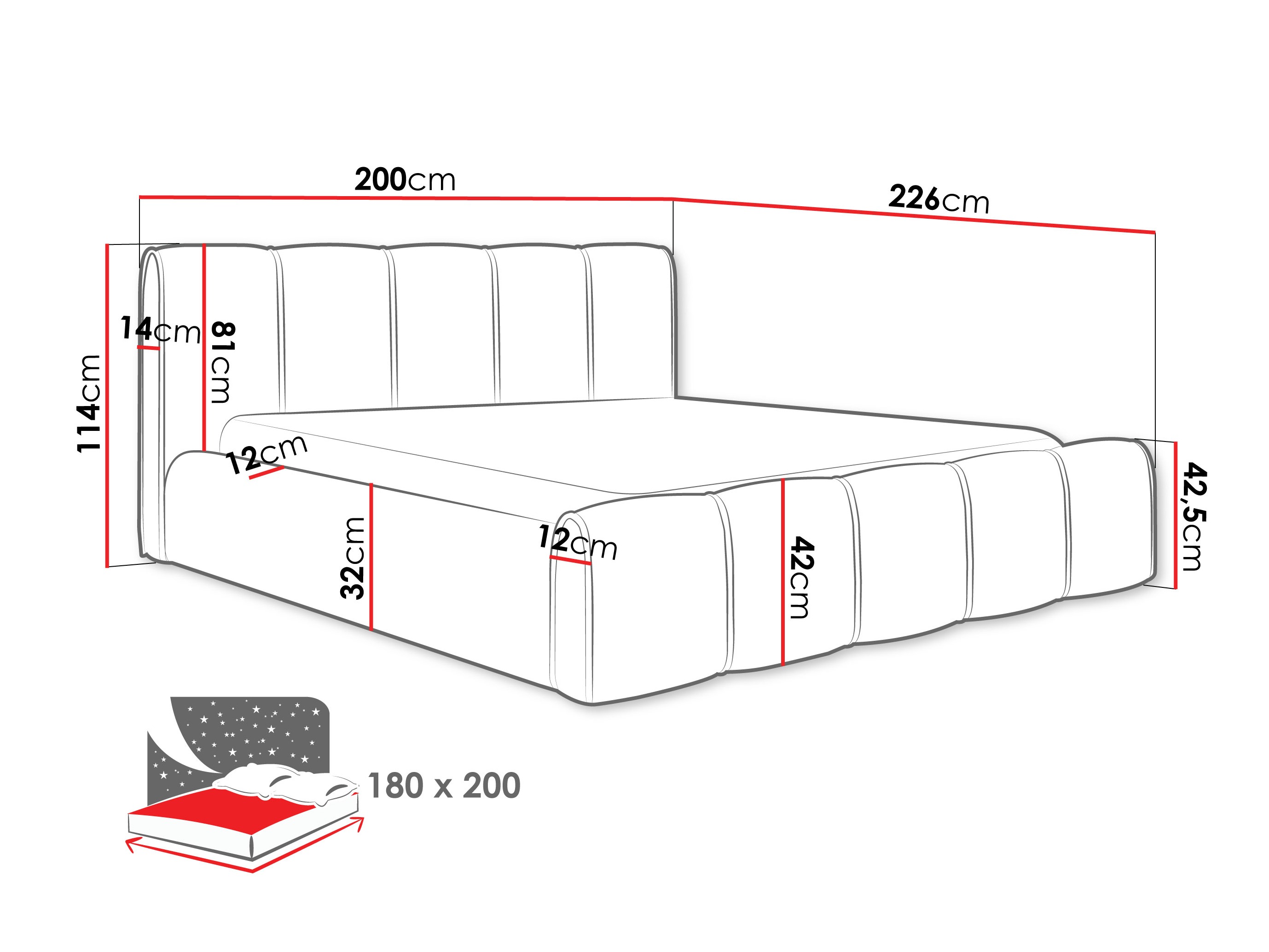 Postelja Clario (Paros 02)