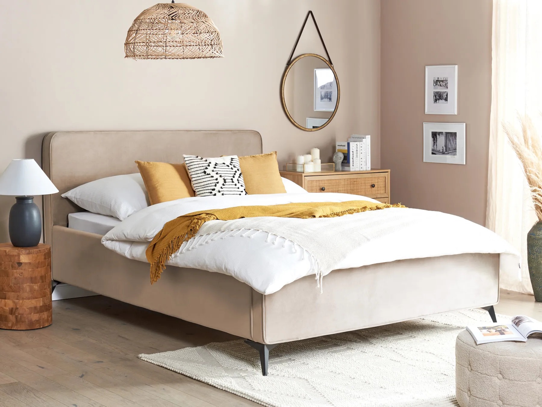 Postelja Berwyn 601 (Taupe)