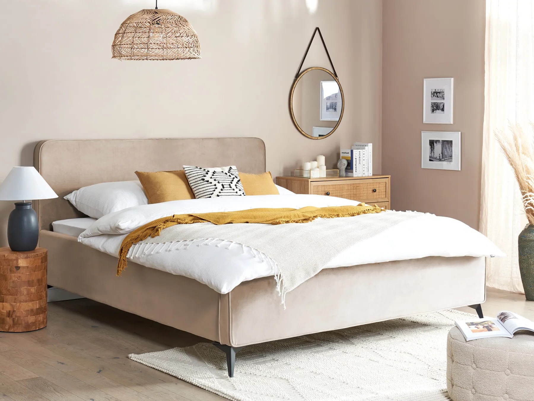 Postelja Berwyn 601 (Taupe)