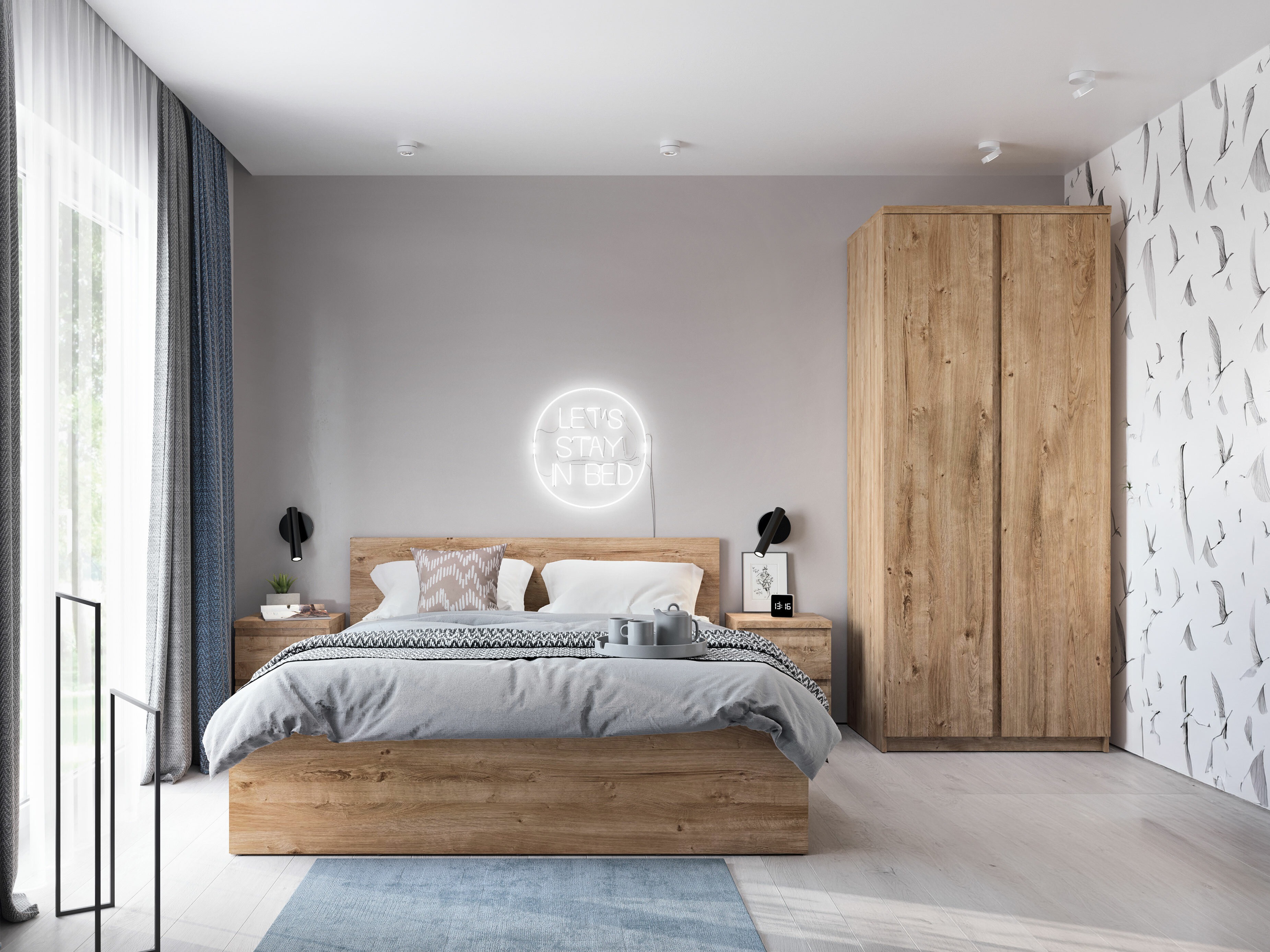 Komplet spalnic Merfere 124