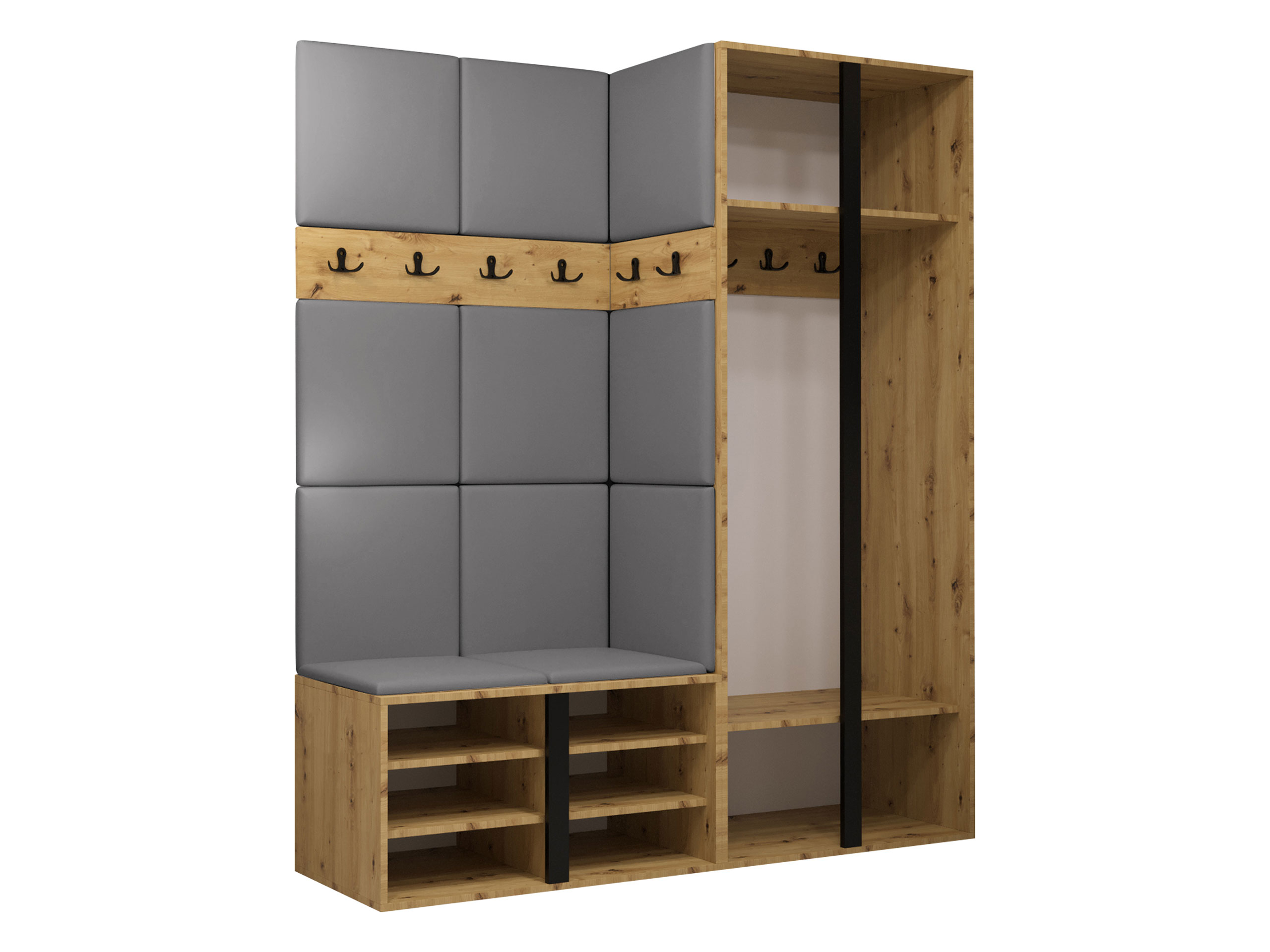 Komplet za predsobo Pinis III (Kašmir)