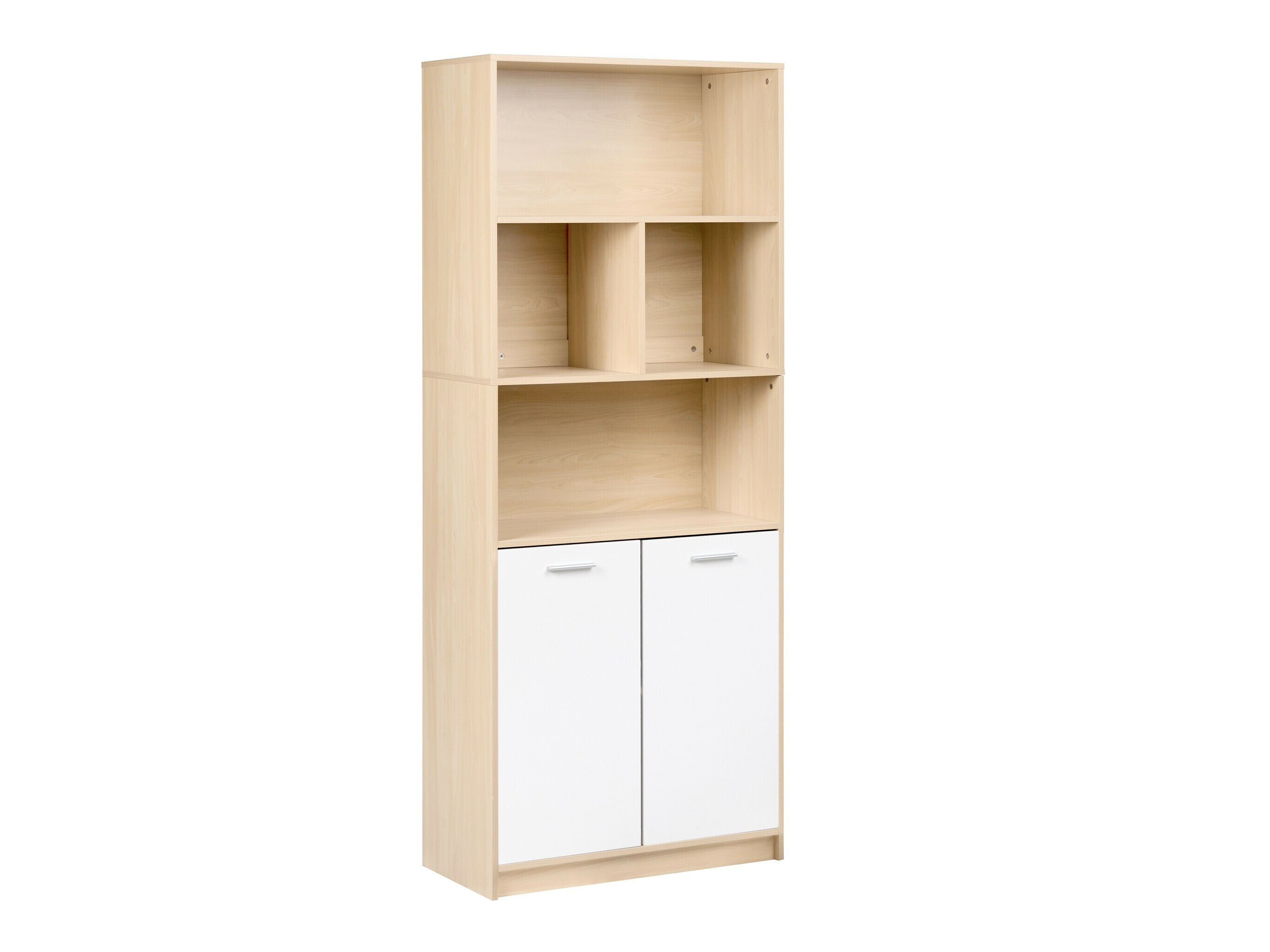 Regal Catferu 106 (Svetlo rjava + Bela)