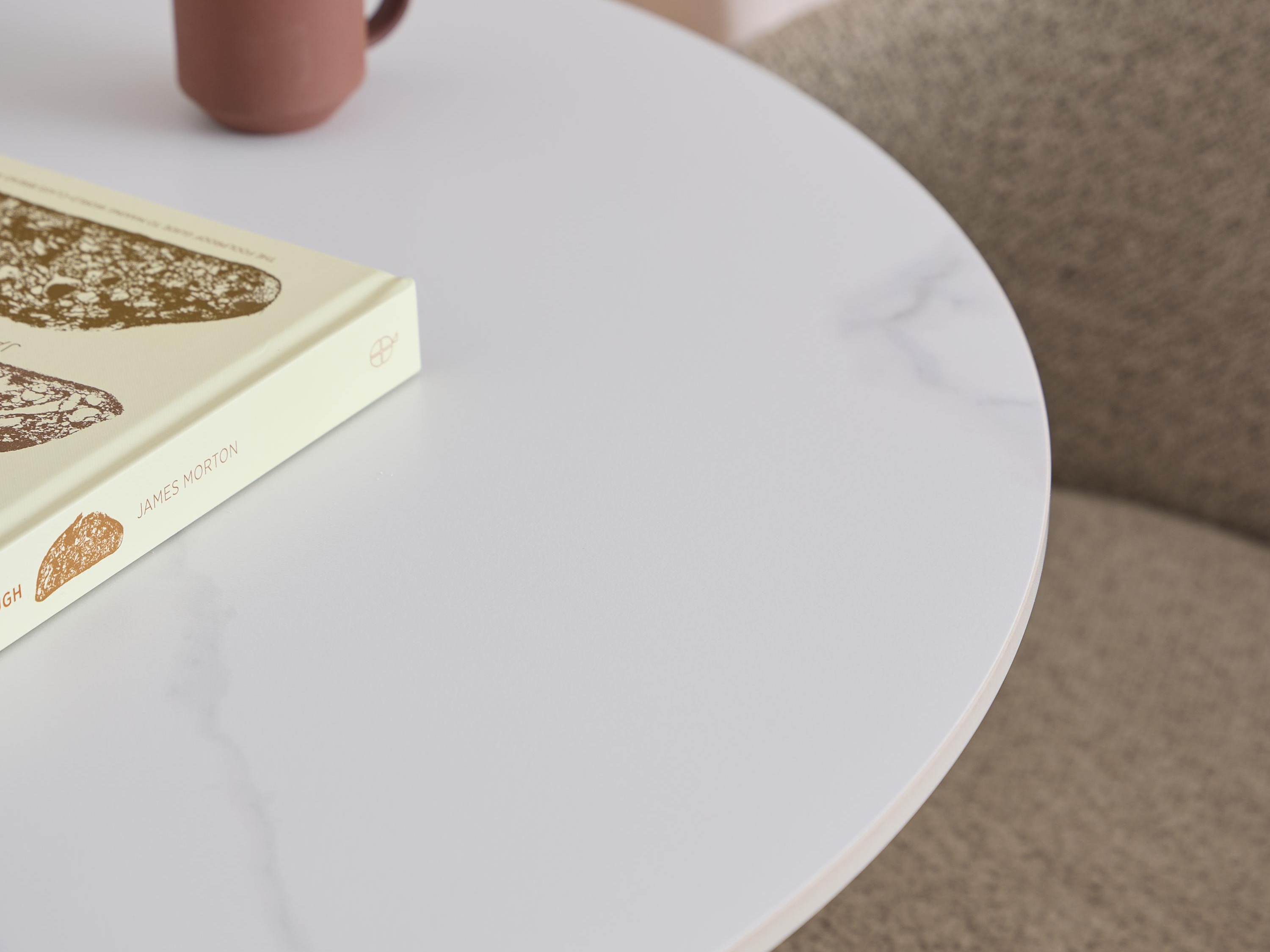 Barska miza Norsica 863 (Beli marmor)