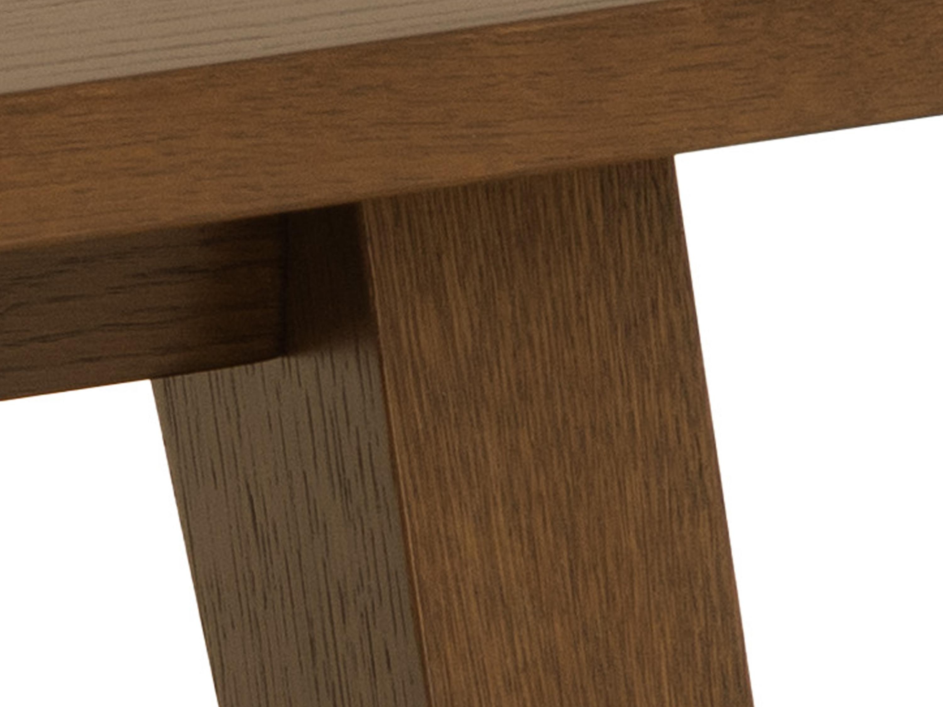 Klubska mizica Norsica Albene 109 (Temen hrast)