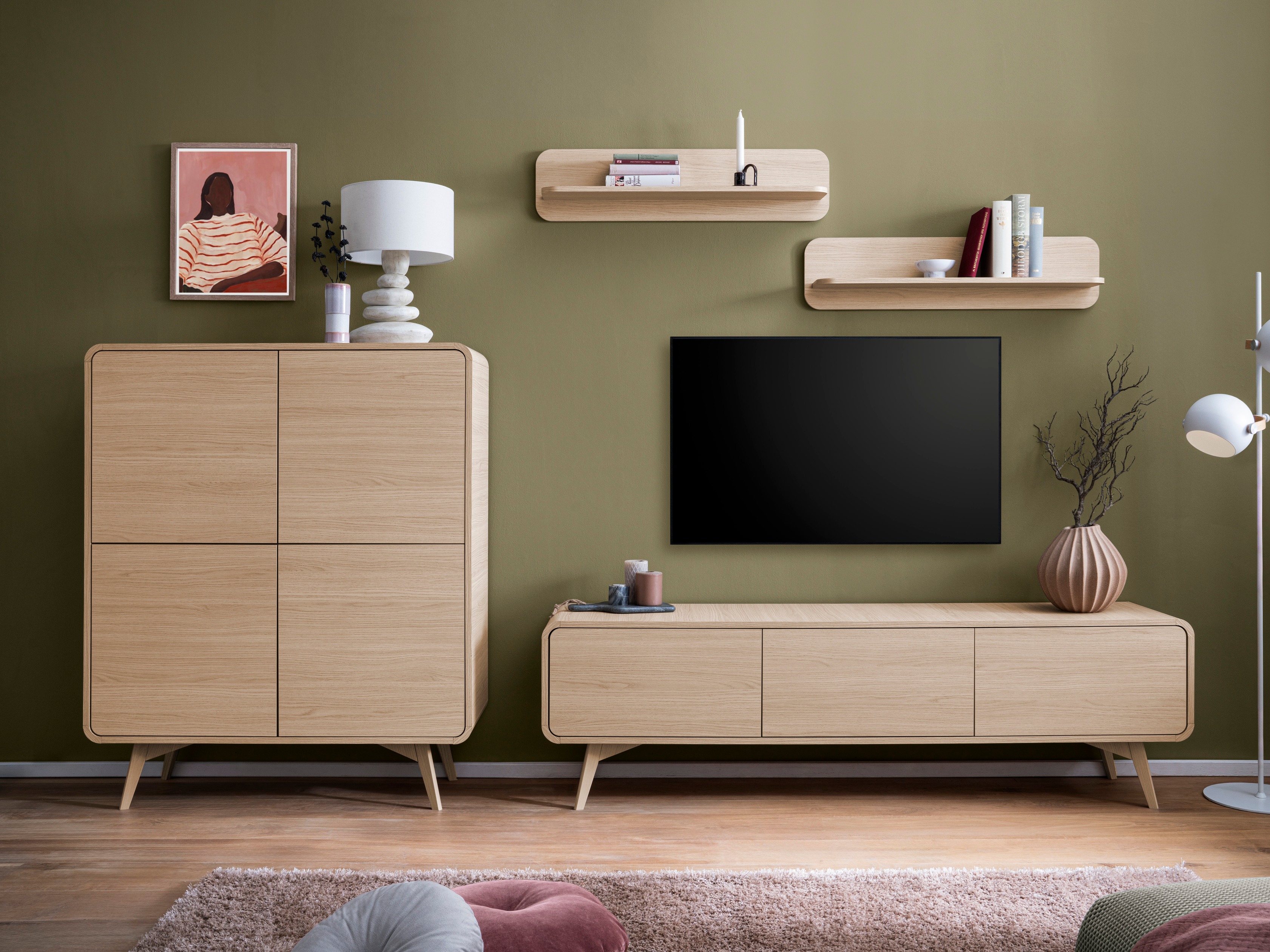 Stenska polica Vesdore 101