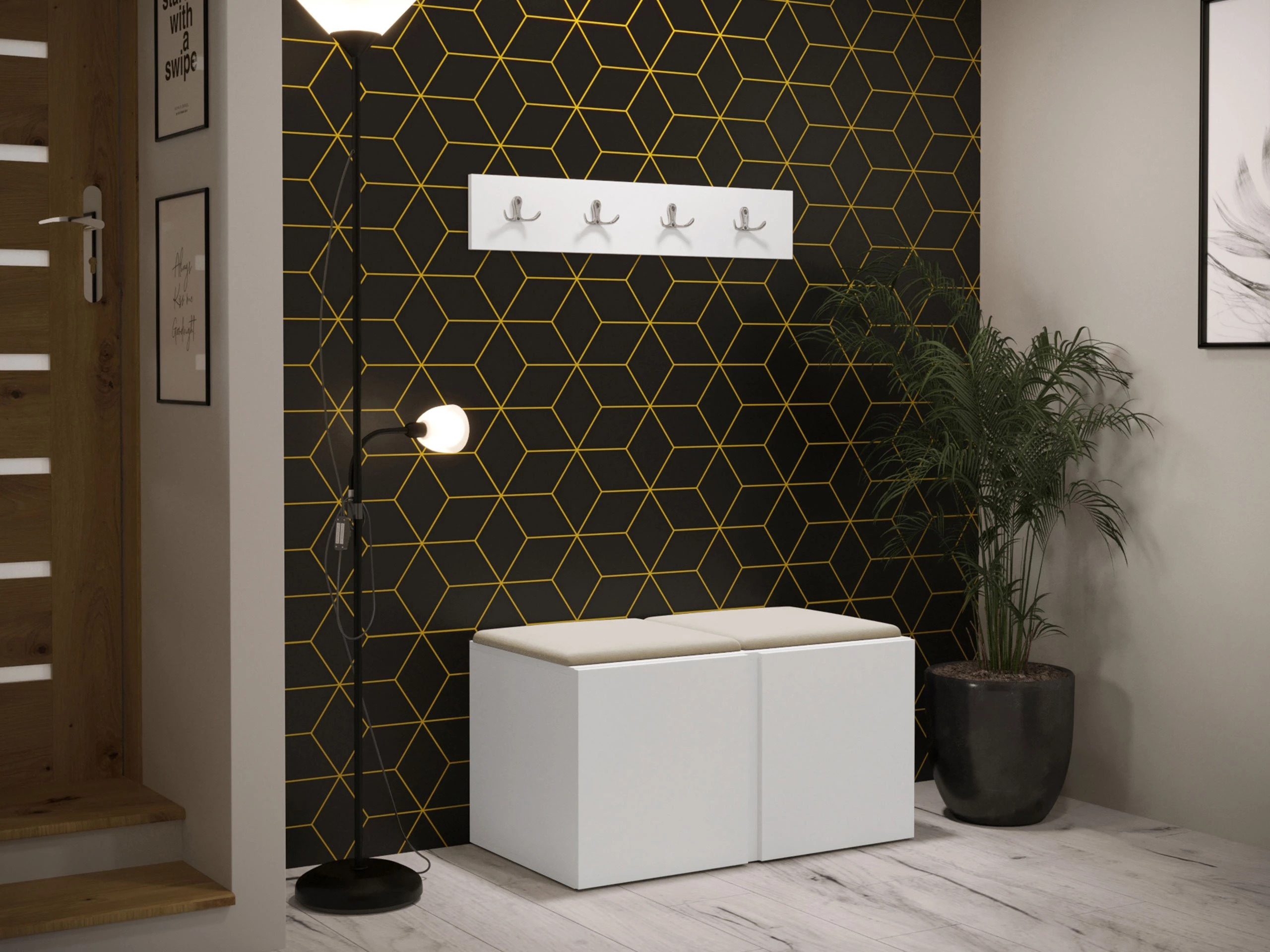 Komplet za predsobo Hartford 275 (Manila 02)