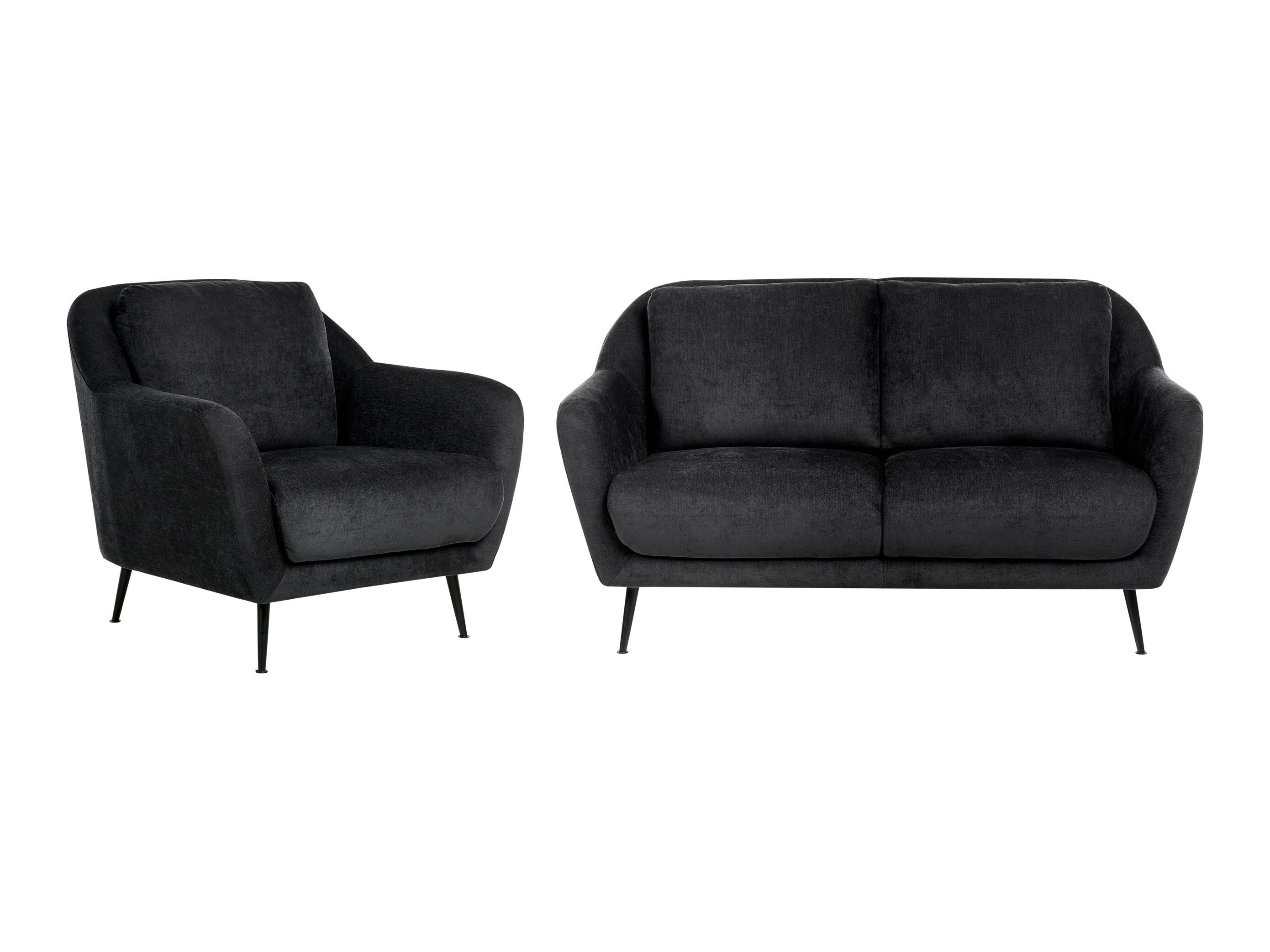 Komplet oblazinjenega pohištva Berwyn 3213 (Črna)