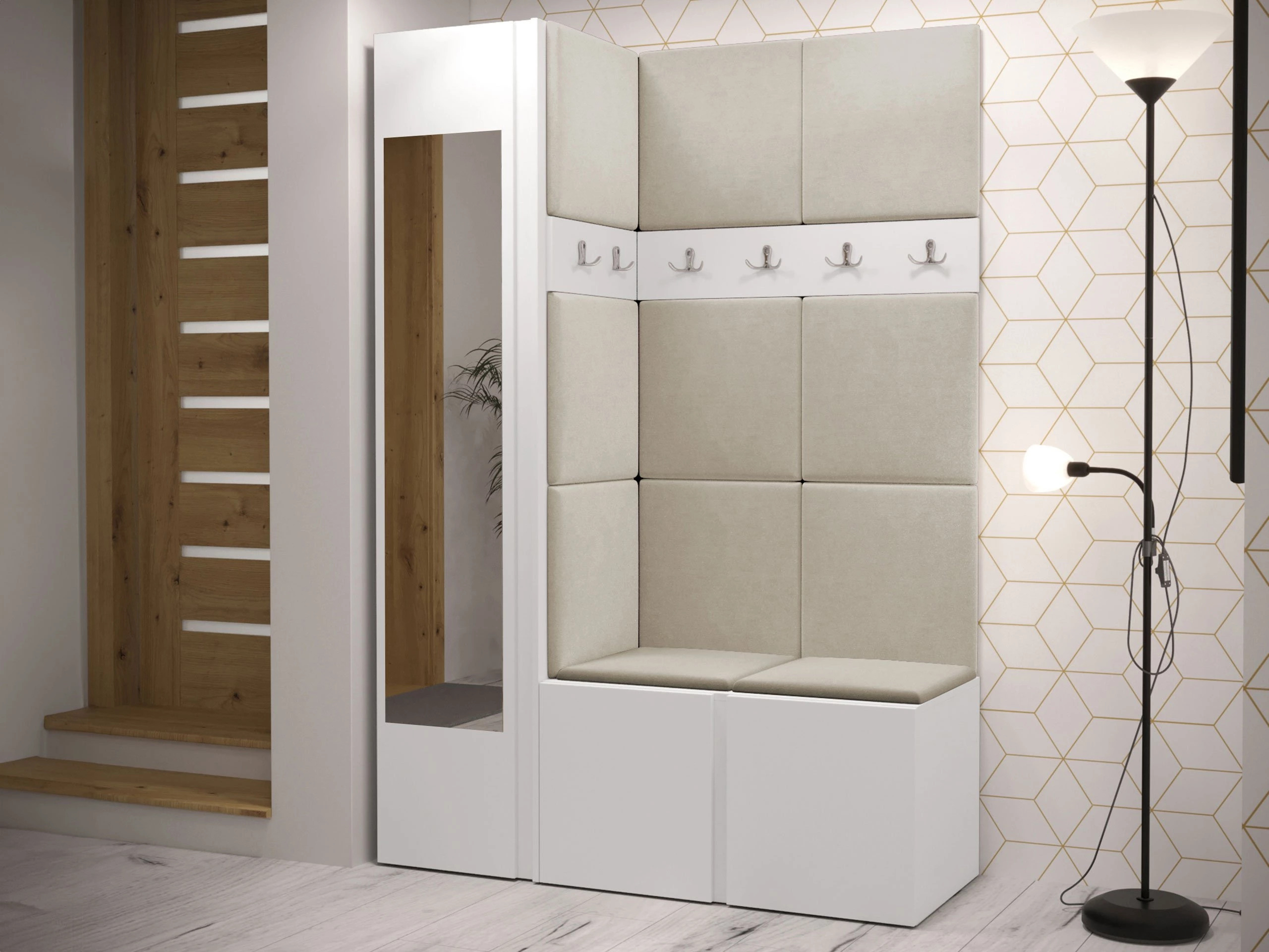 Komplet za predsobo Hartford 277 (Manila 02)