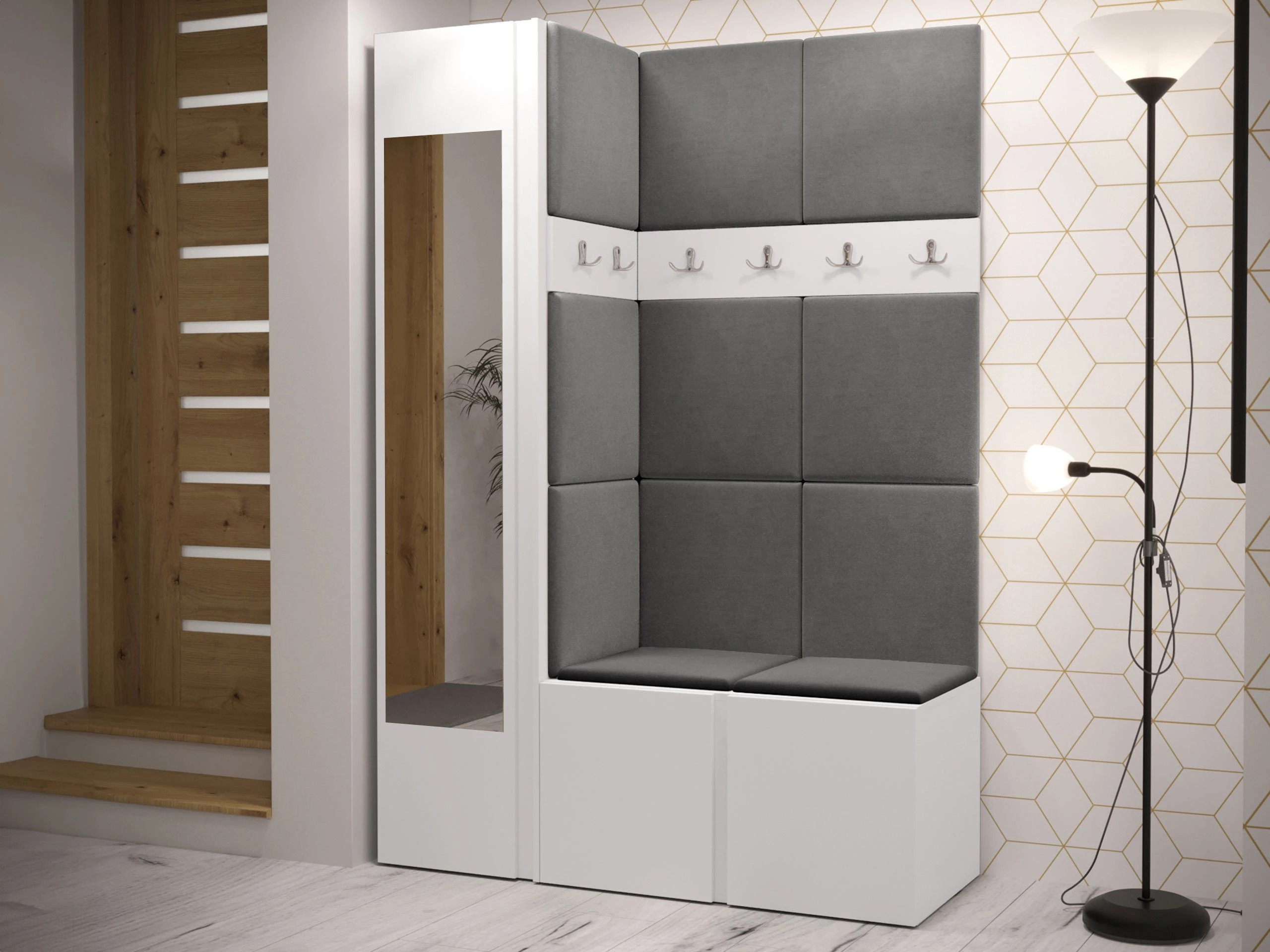Komplet za predsobo Hartford 277 (Manila 16)