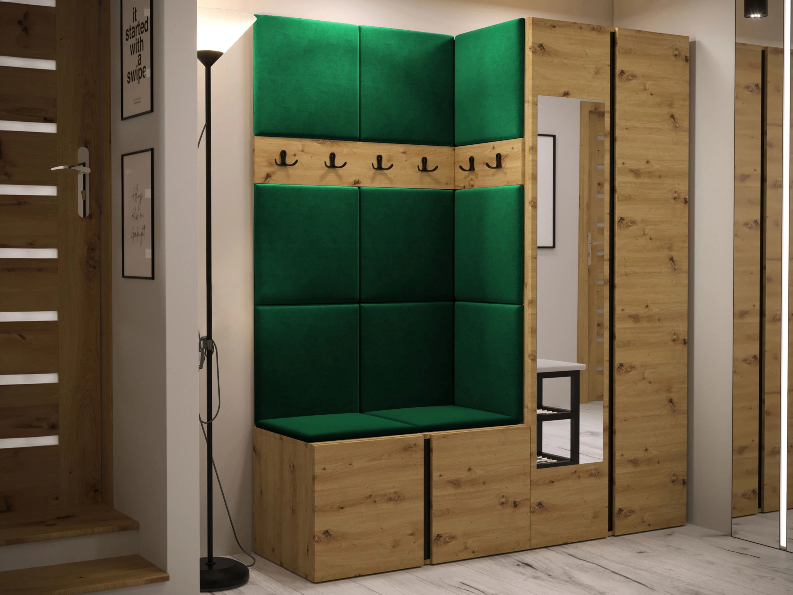 Komplet za predsobo Pinis X (Manila 35)