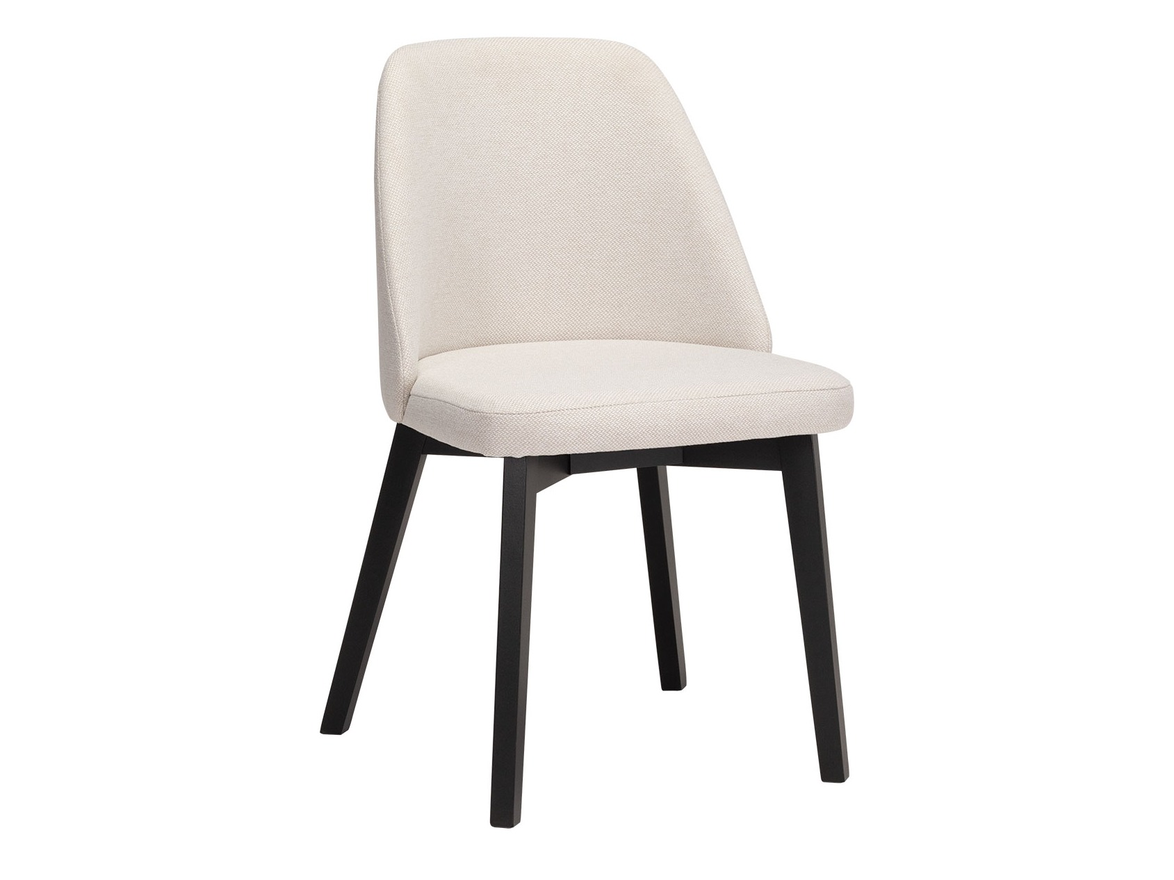 Stol Valdosta 100 (Črna + Svetlo bež)