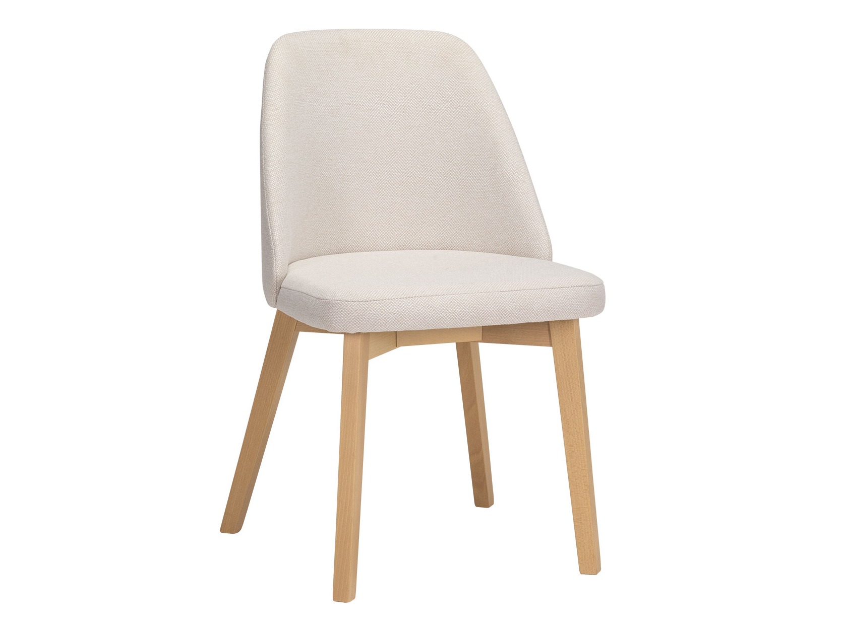 Stol Valdosta 100 (Lahki hrast + Svetlo bež)