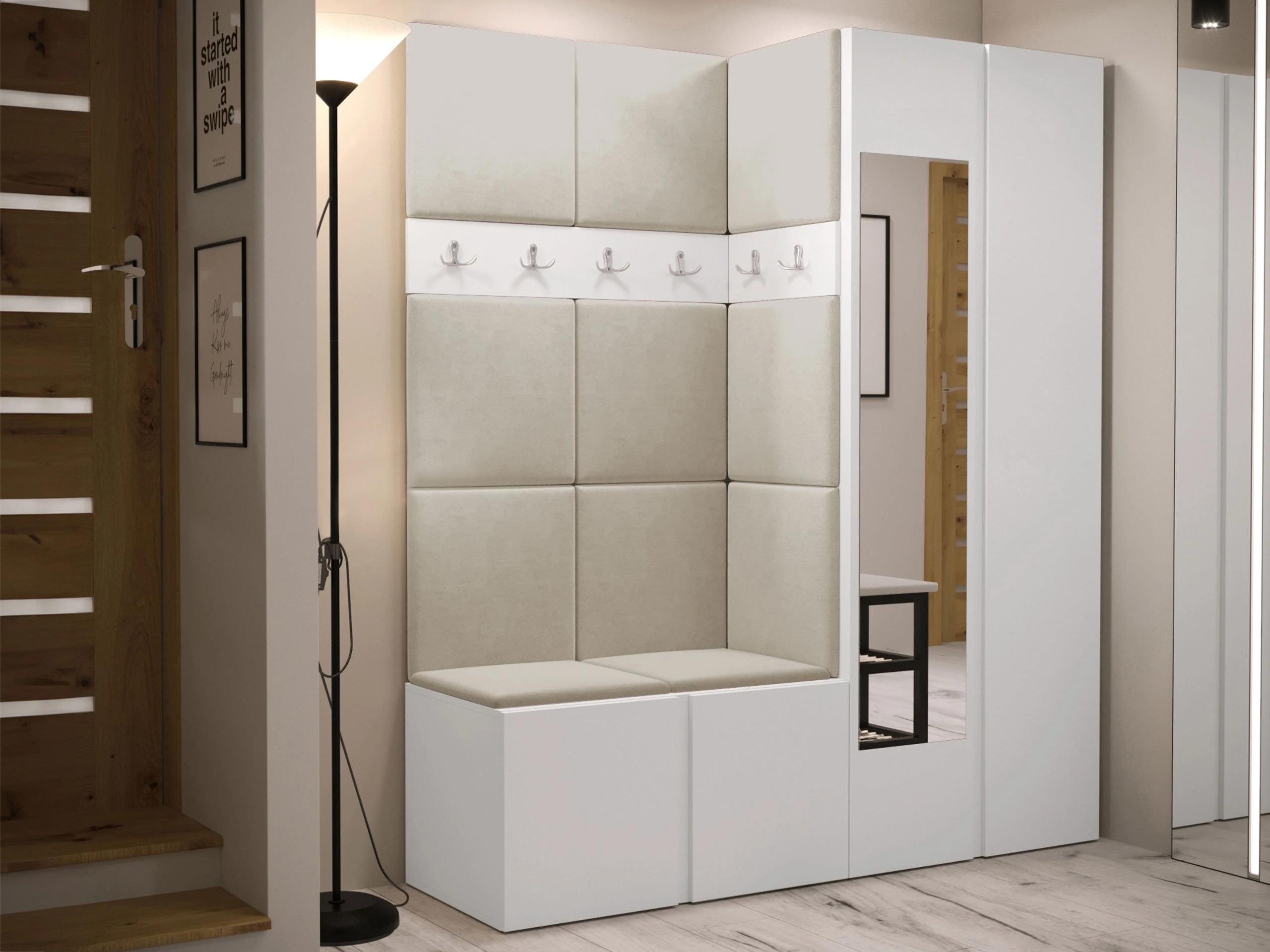 Komplet za predsobo Pinis X (Manila 02)