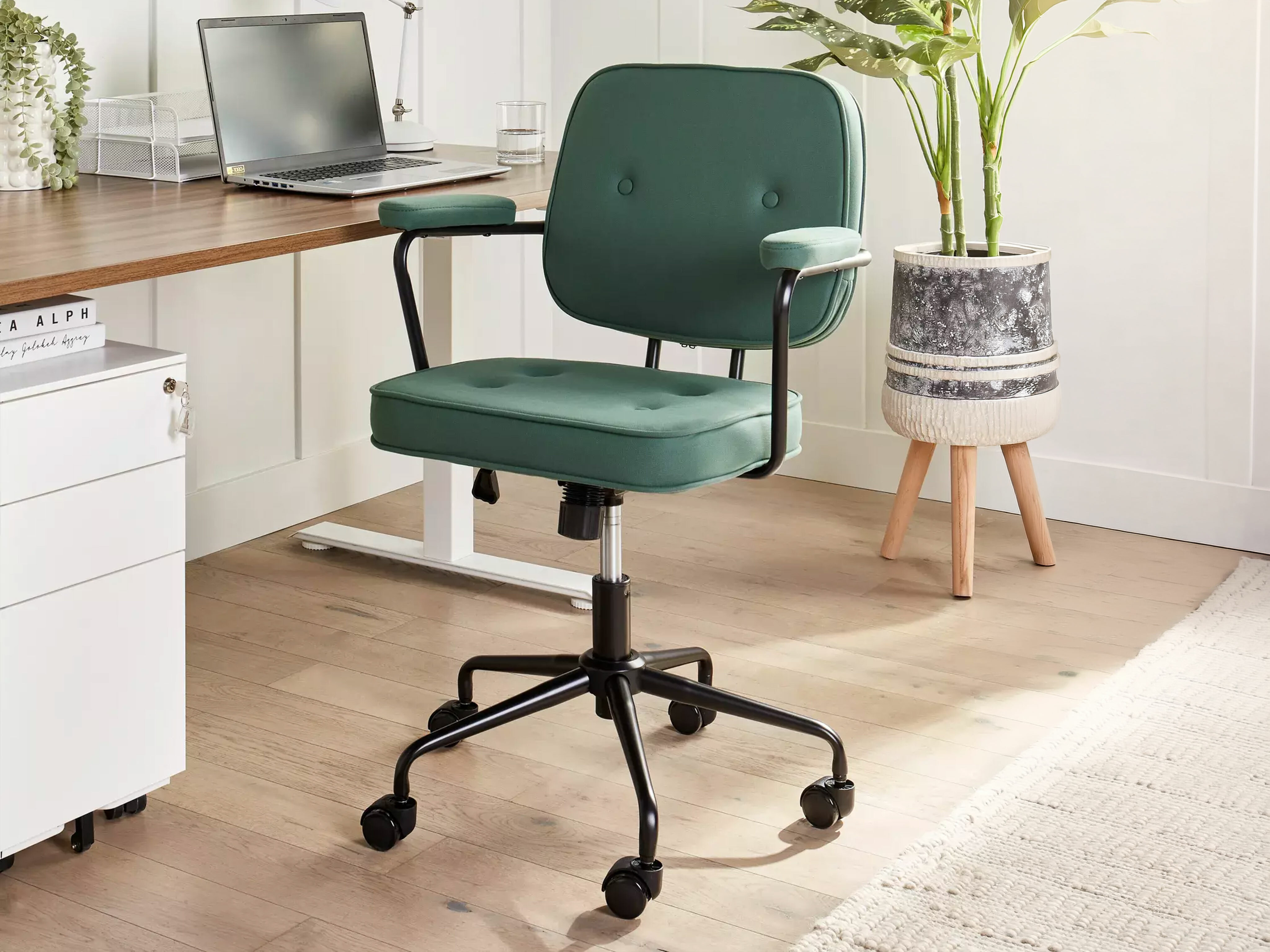 Pisarniški stol Berwyn 901 (Temno zelena)