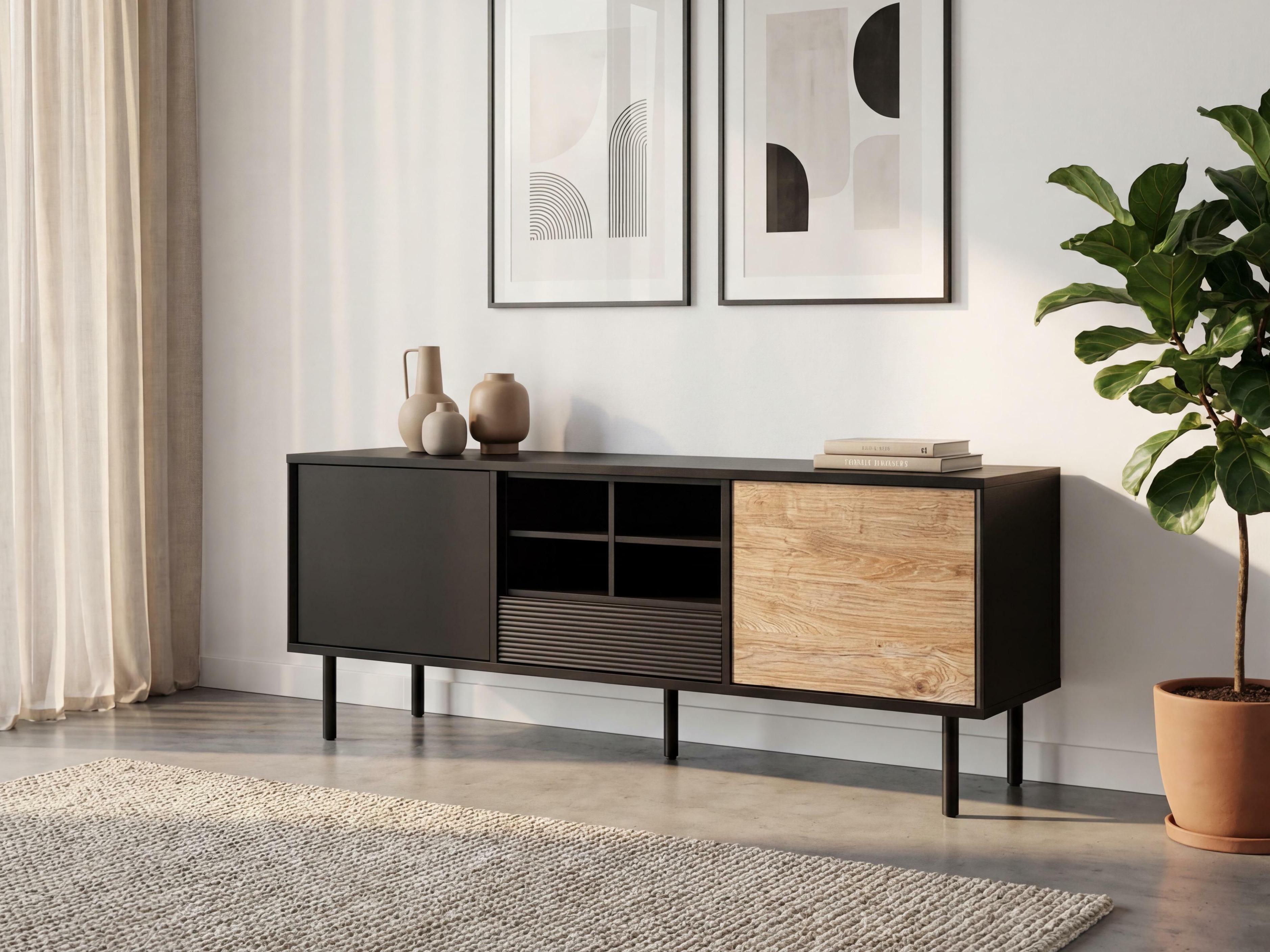 TV-omarica Corevaru 103 (Črna)