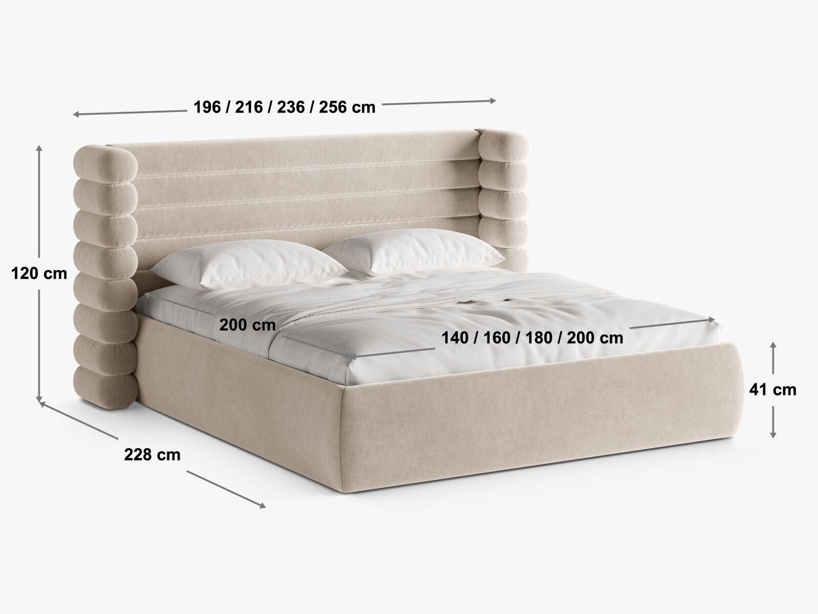 Postelja Beckley 335 (CORAL 15)