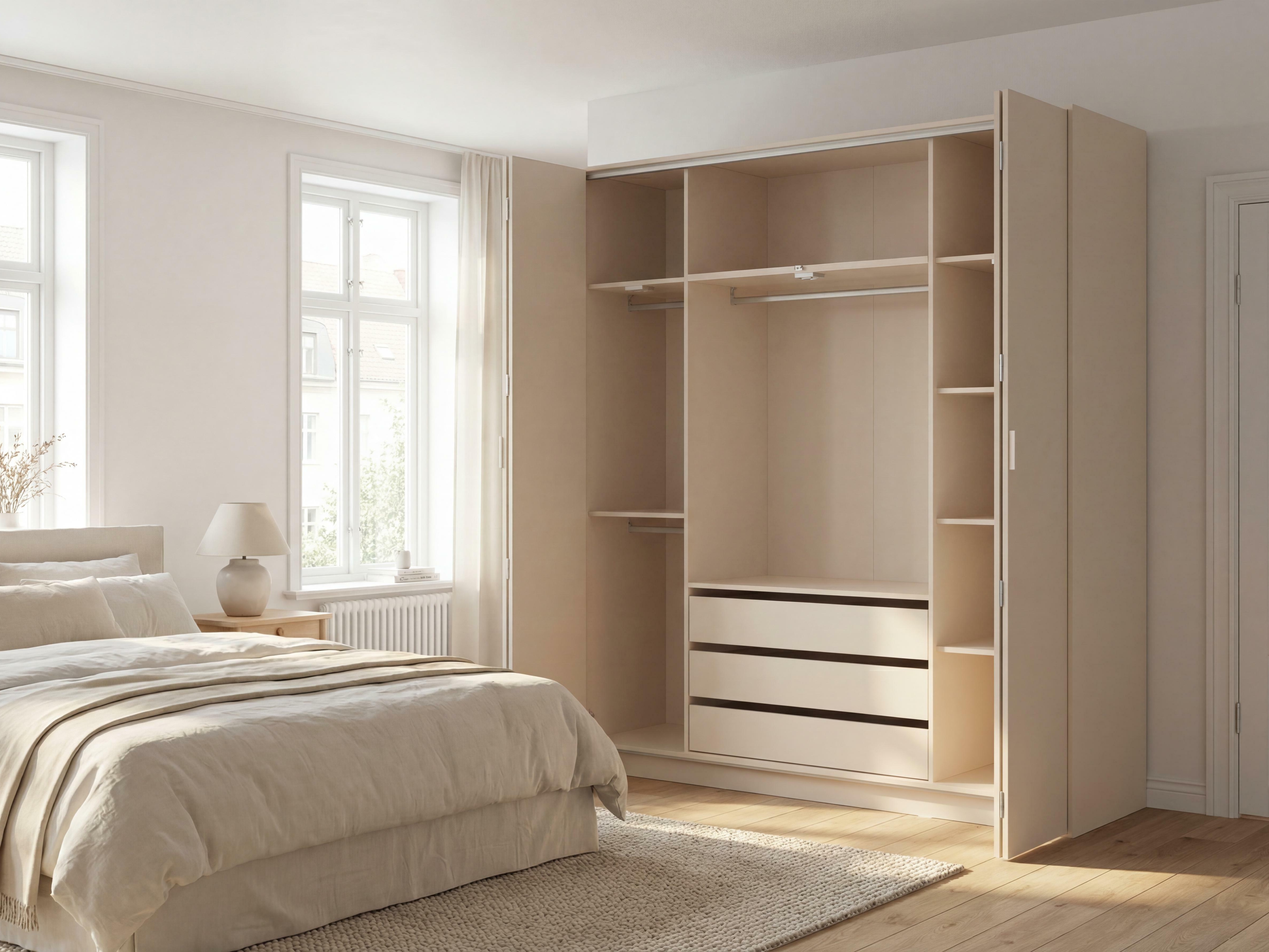 Garderobna omara Veldalo 111 (Bež)