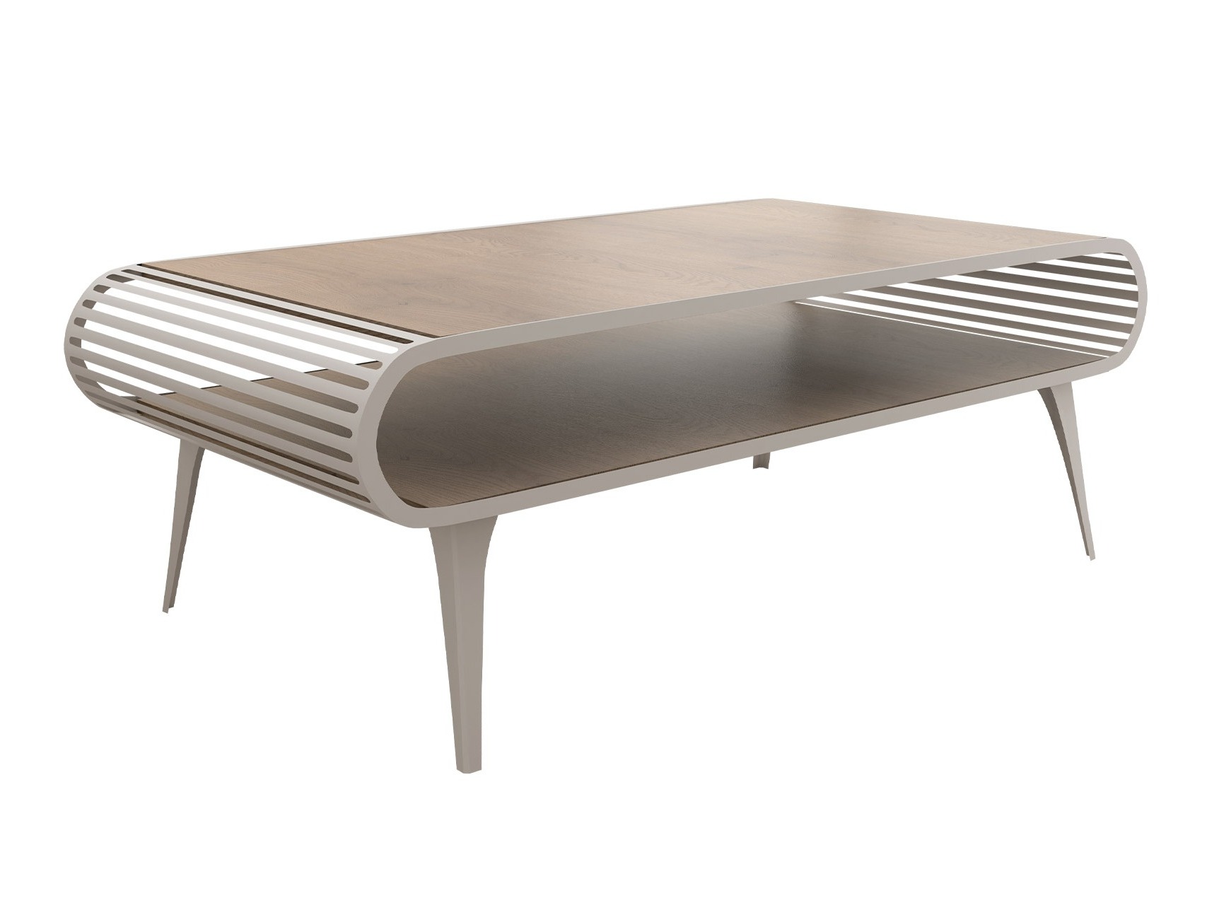 Klubska mizica Oswego 162 (Hrast)