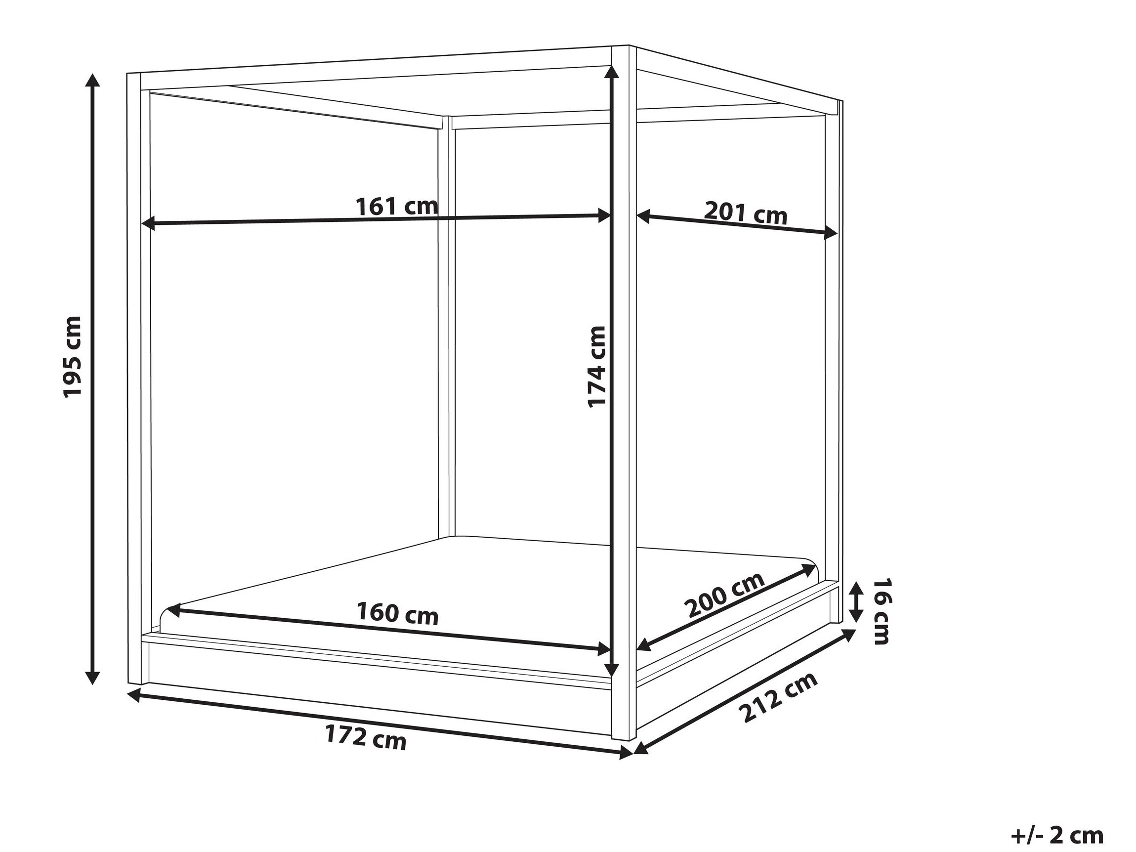 Postelja Berwyn 3220 (Svetlo rjava)