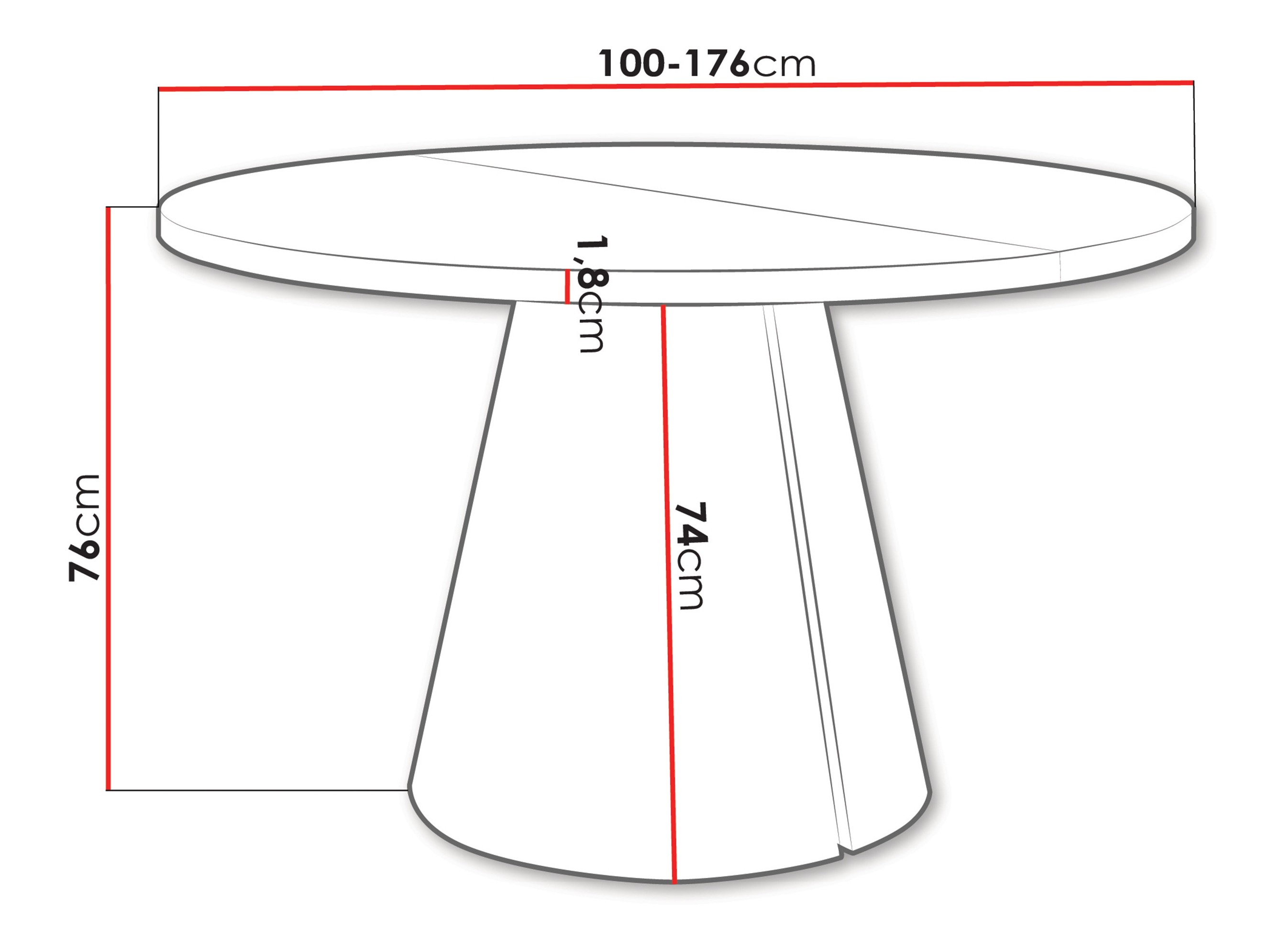 Miza Oswego 166 (Kašmir)