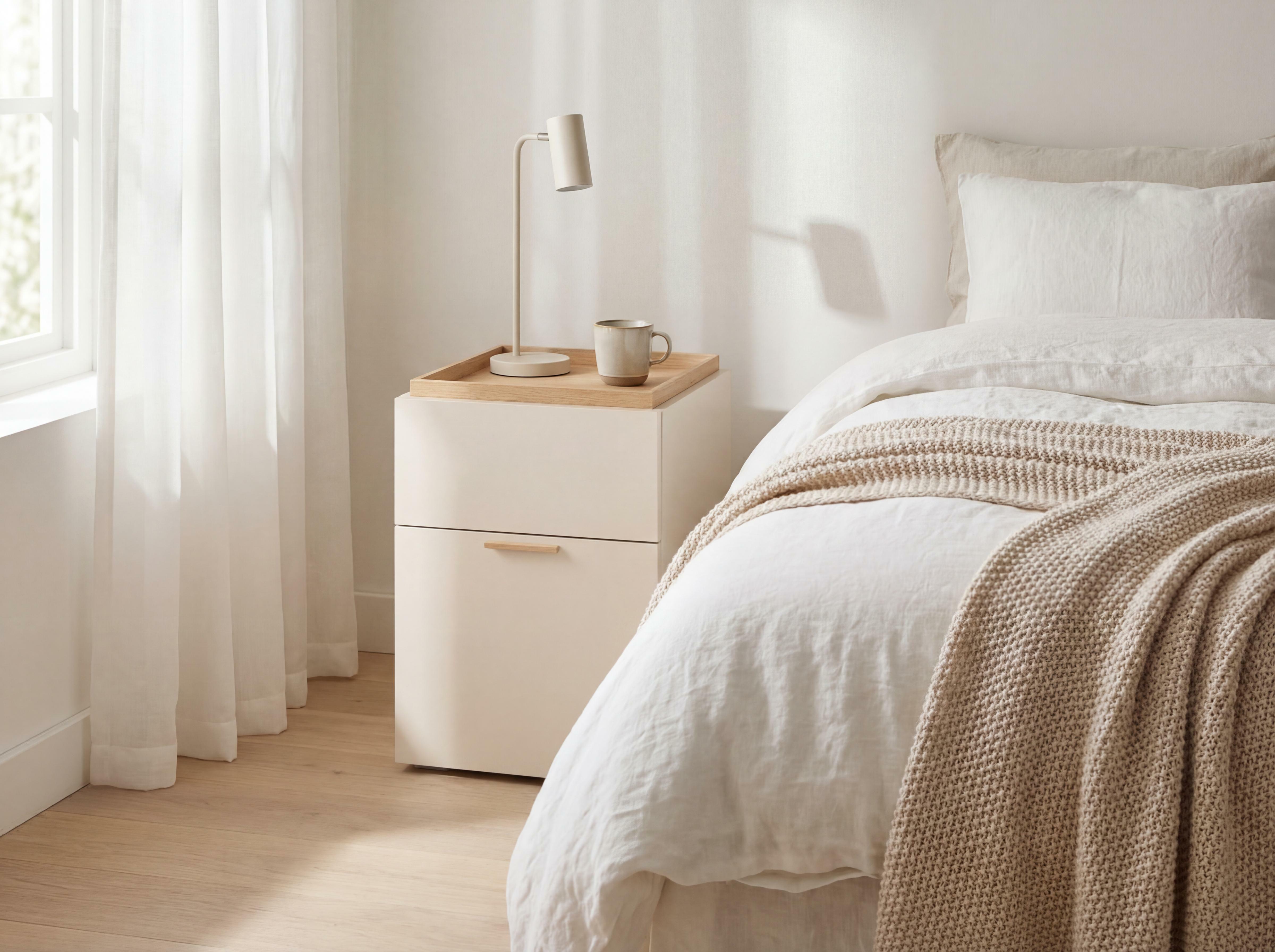 Nočna omarica Veldalo 114 (Lahki hrast)