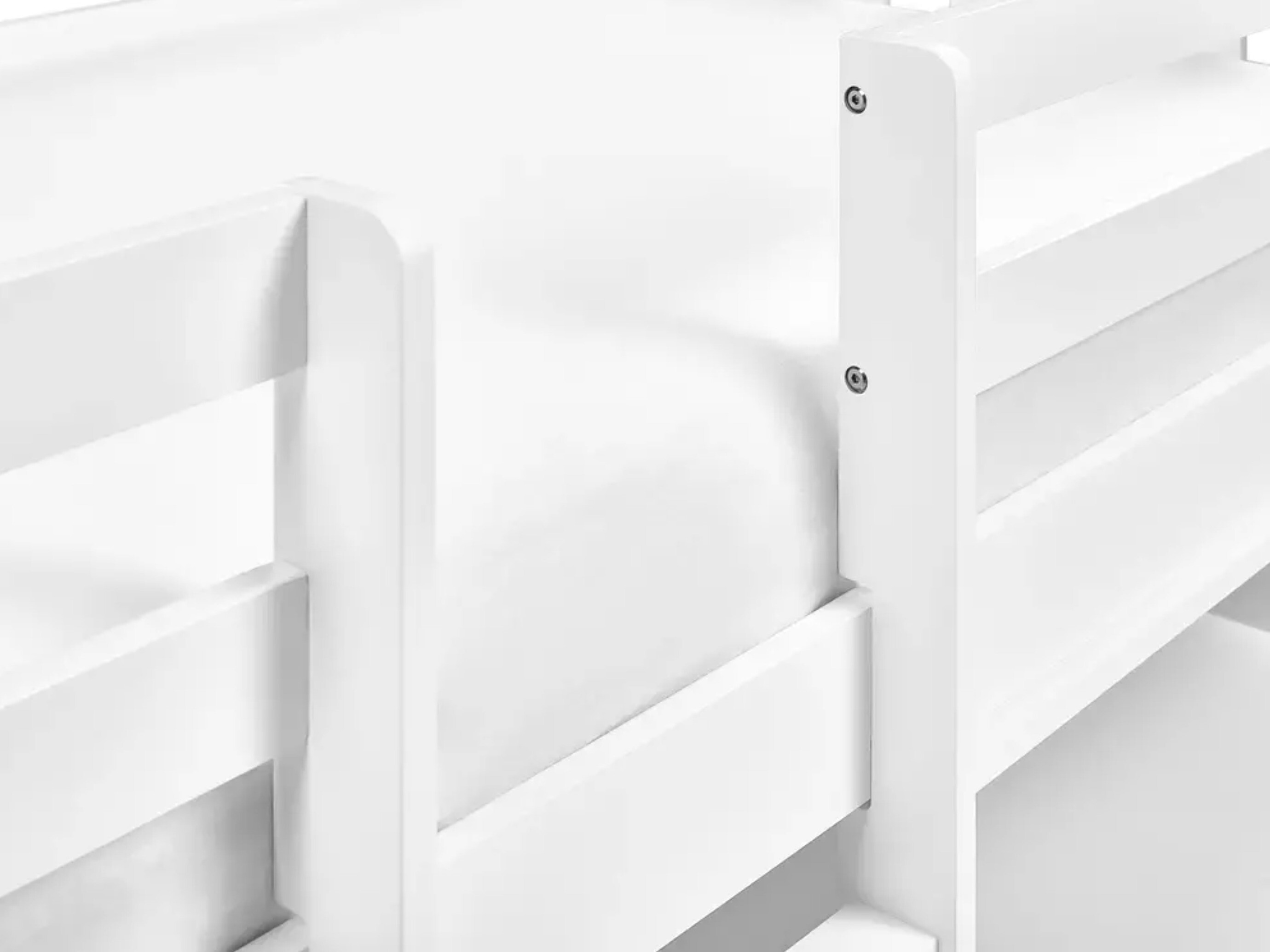 Visoka postelja Berwyn 2199 (Bela + Roza)