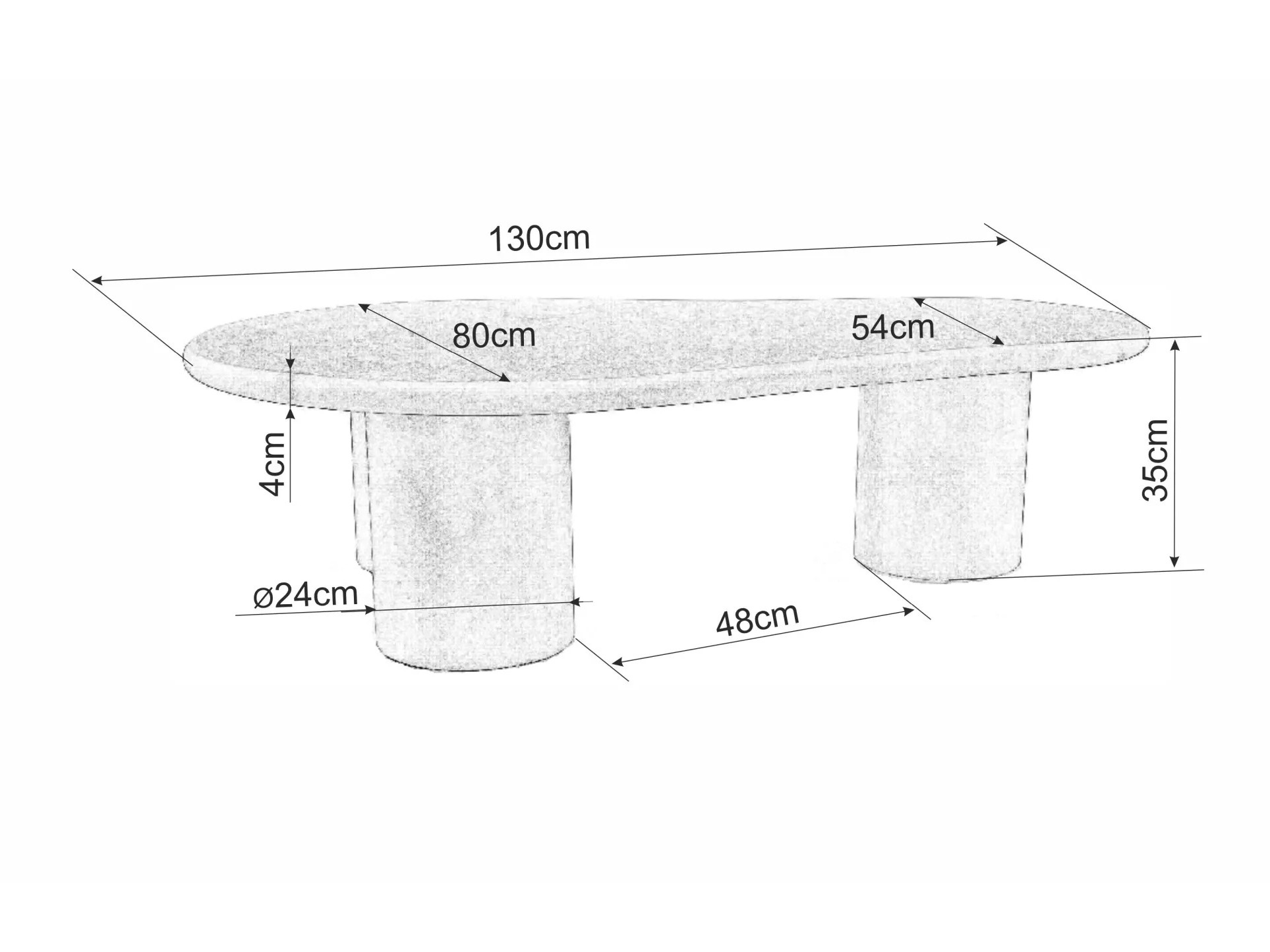 Klubska mizica Detroit 941