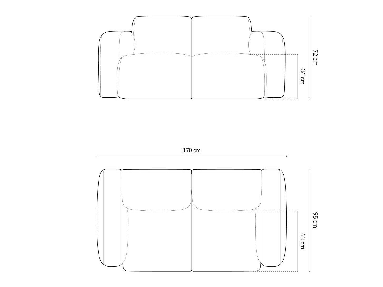 Kavč Romtoru 100 (Haga 16)