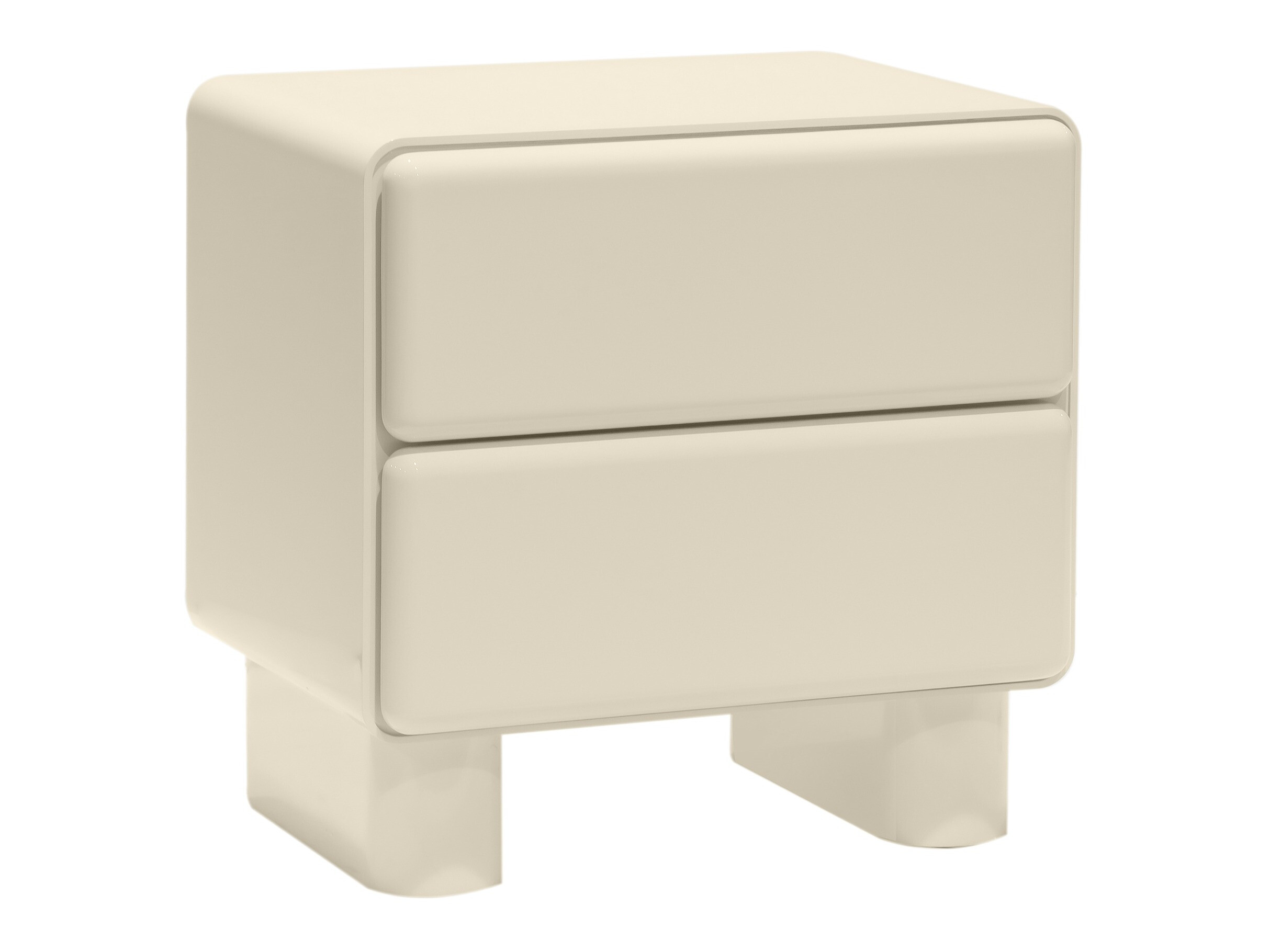 Nočna omarica Burleson 576 (Sijaj bež)