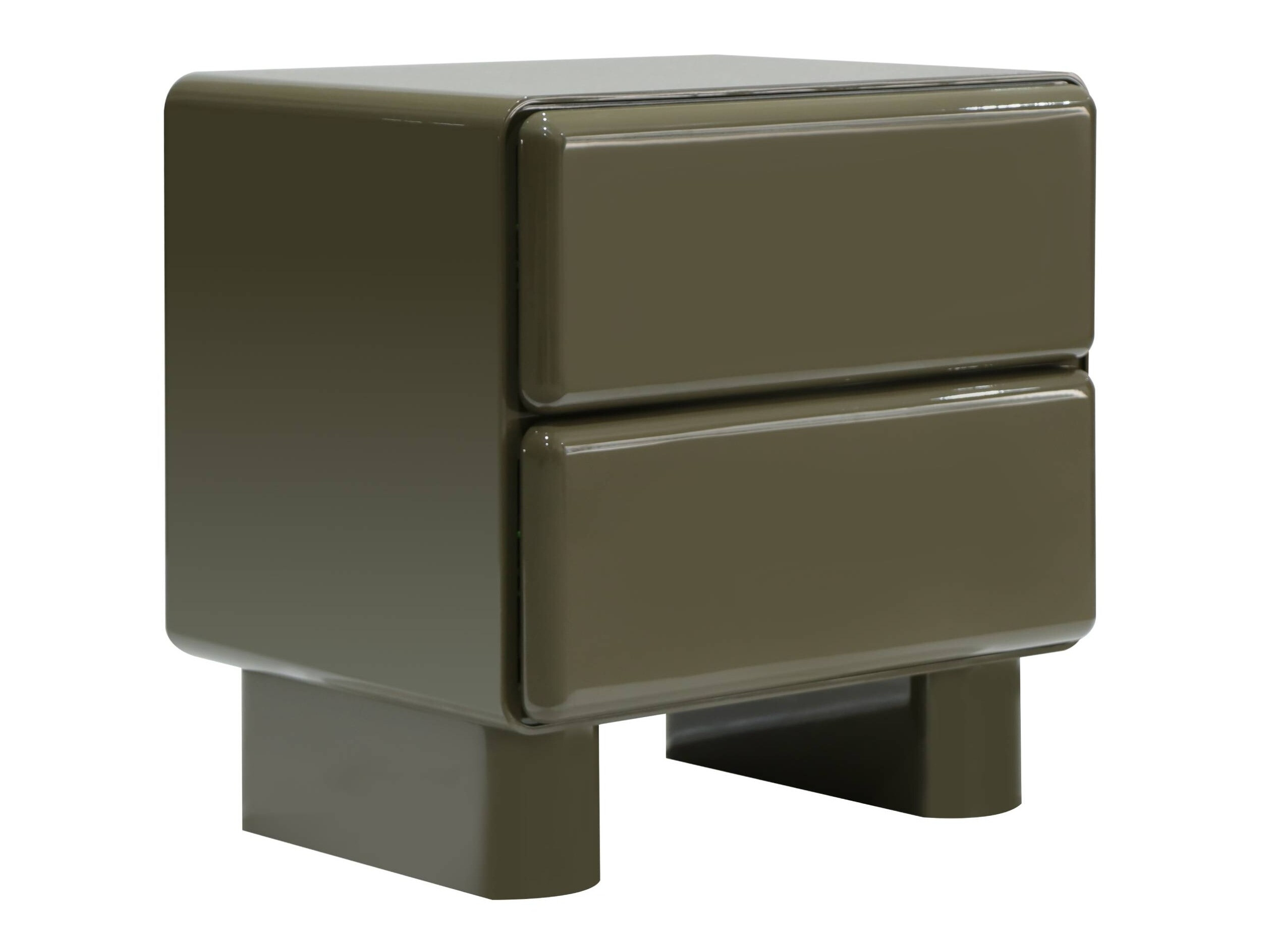 Nočna omarica Burleson 576 (Sijaj zelena)