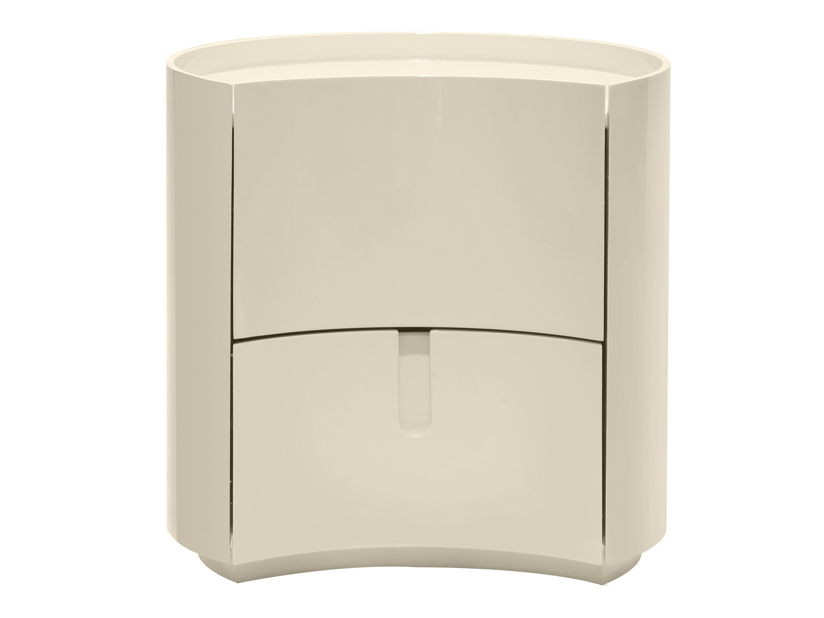 Nočna omarica Burleson 577 (Sijaj bež)