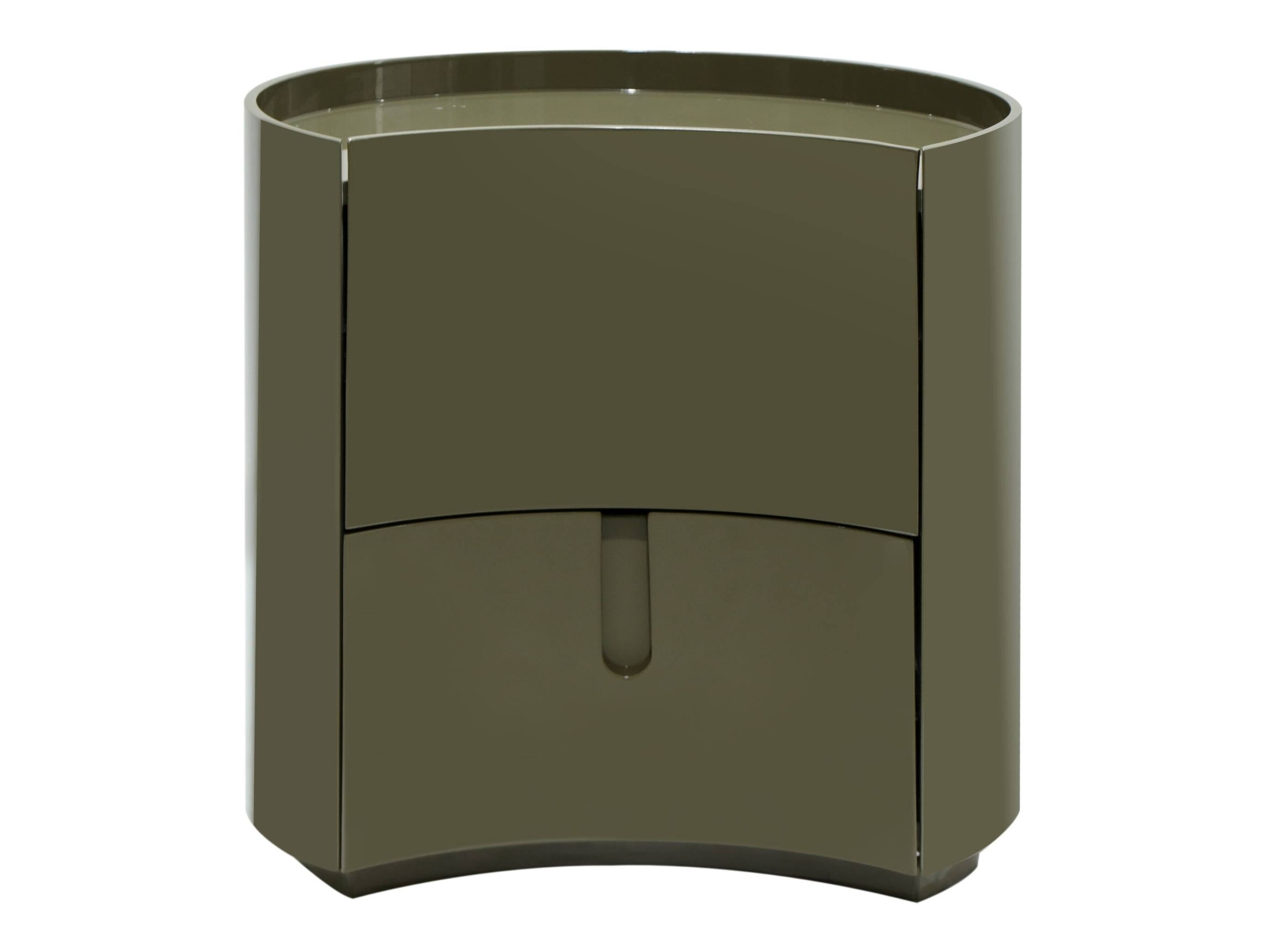 Nočna omarica Burleson 577 (Sijaj zelena)