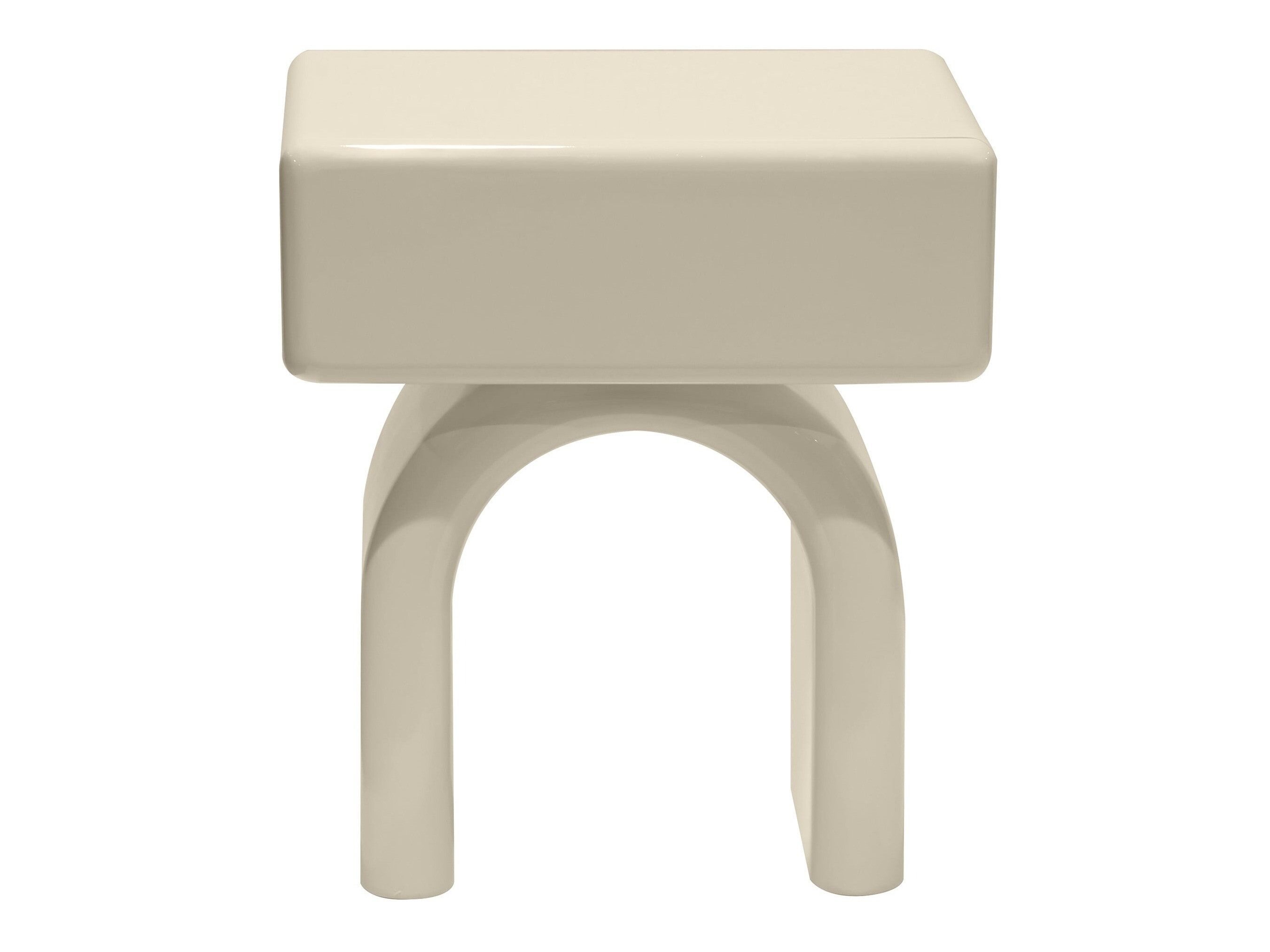 Nočna omarica Burleson 578 (Sijaj bež)