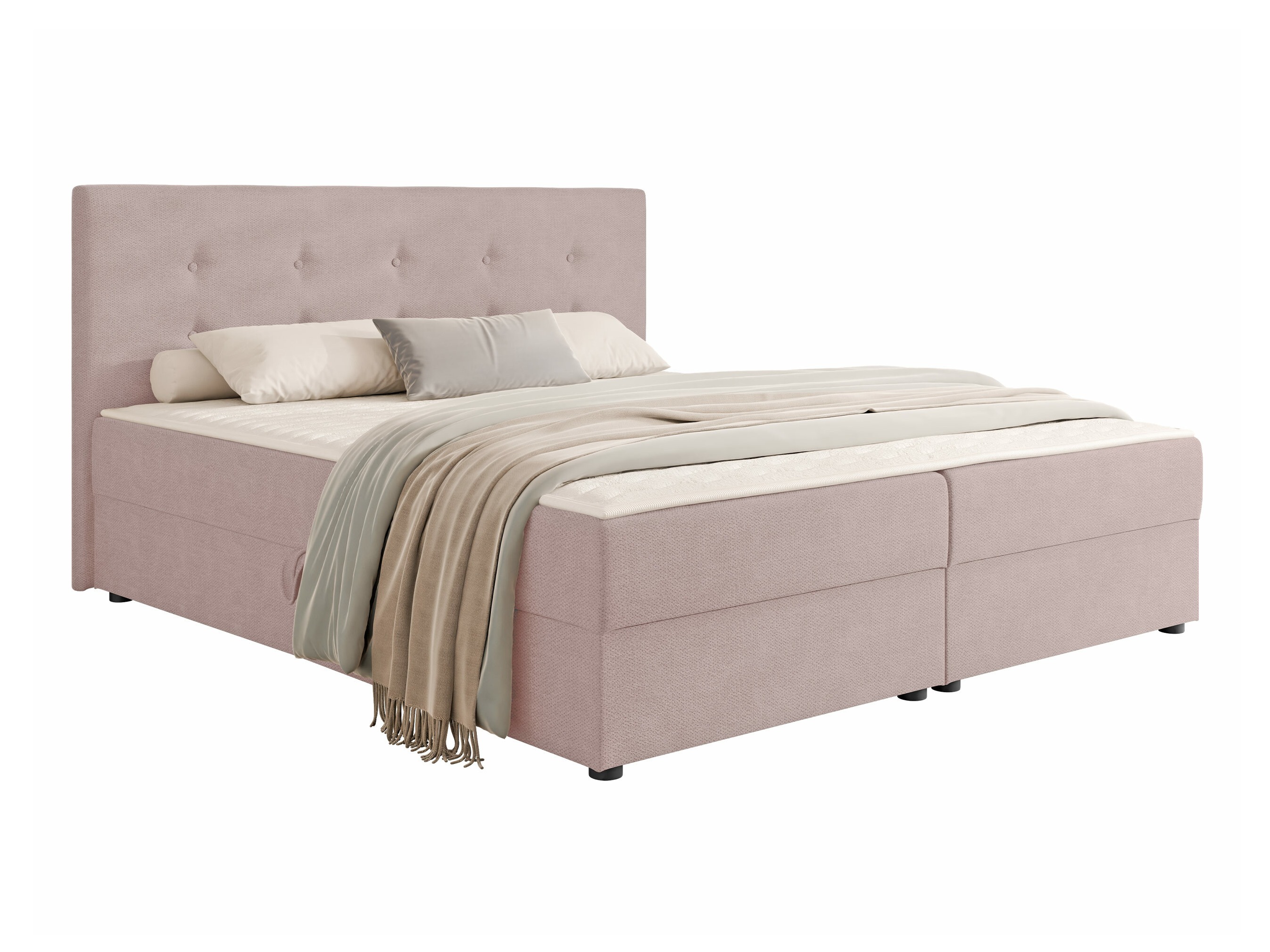 Boxspring postelja Memphis 114 (Rico 19)