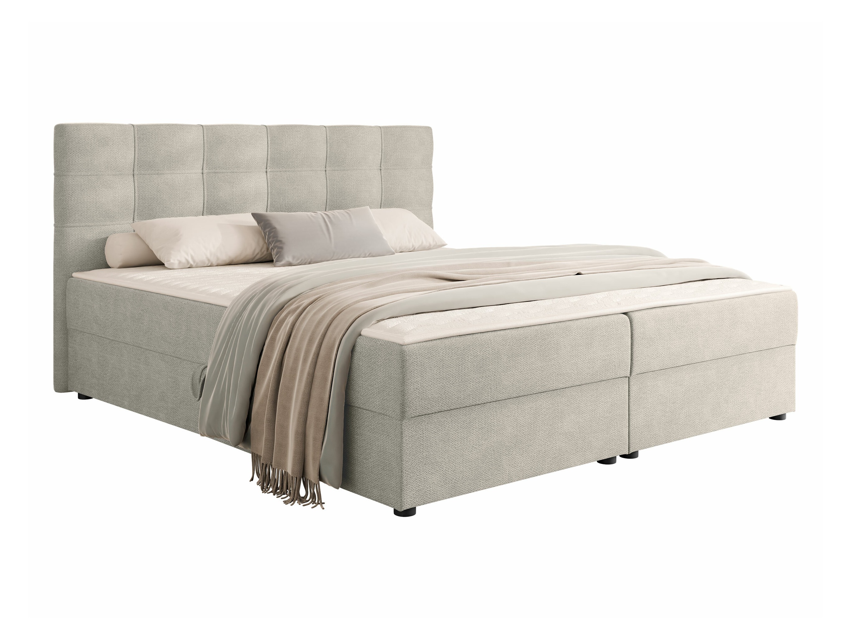 Boxspring postelja Memphis 115 (Rico 01)