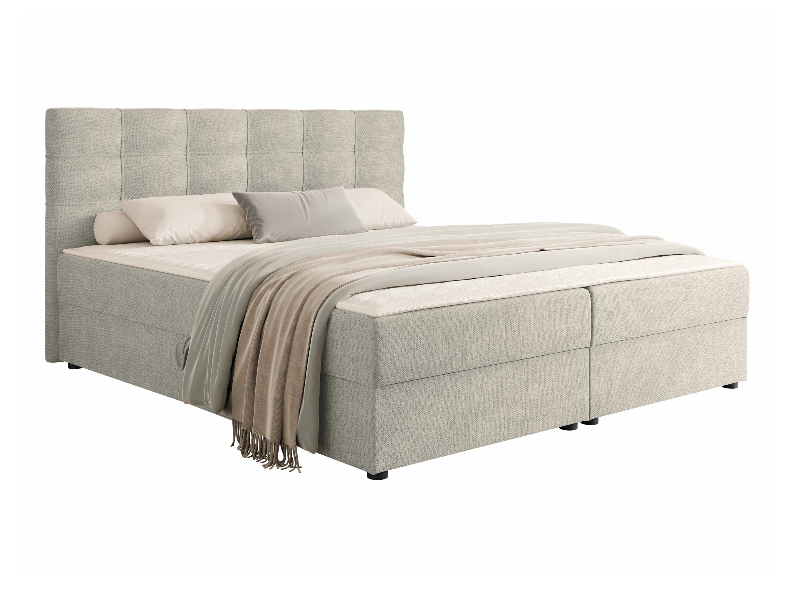 Boxspring postelja Memphis 115 (Rico 01)