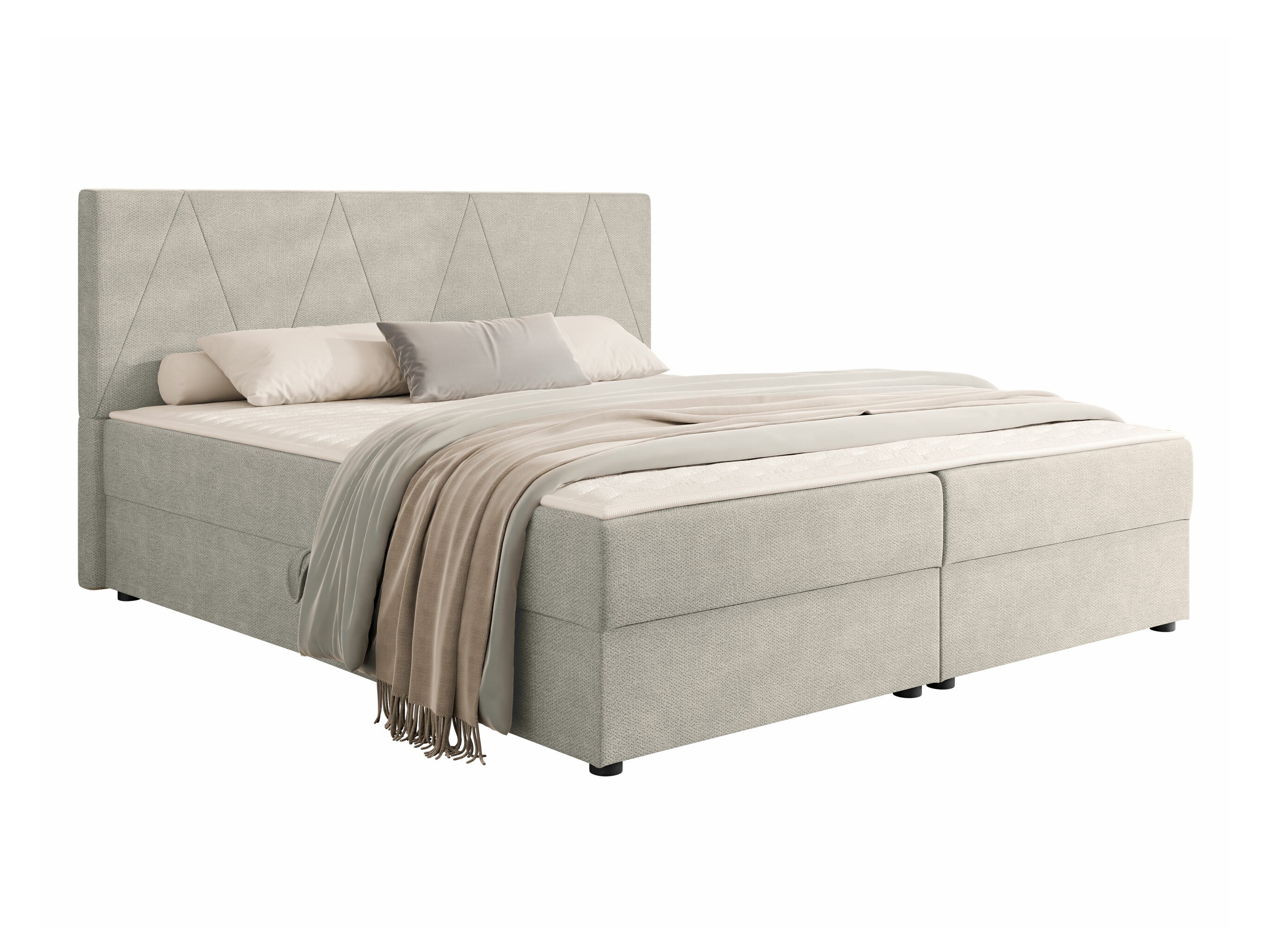 Boxspring postelja Memphis 116 (Rico 01)